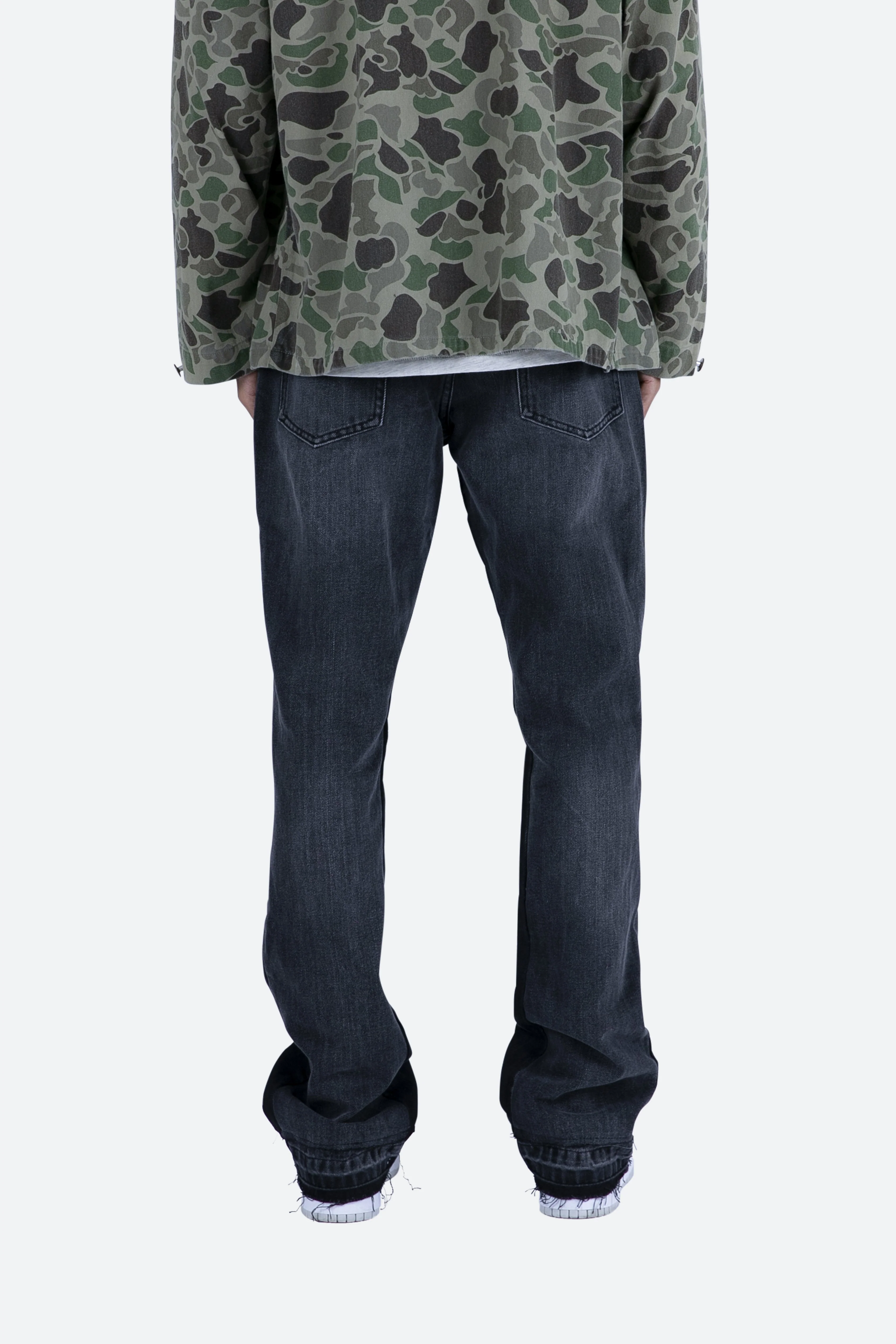 B119 Flare Denim - Black - Image 6