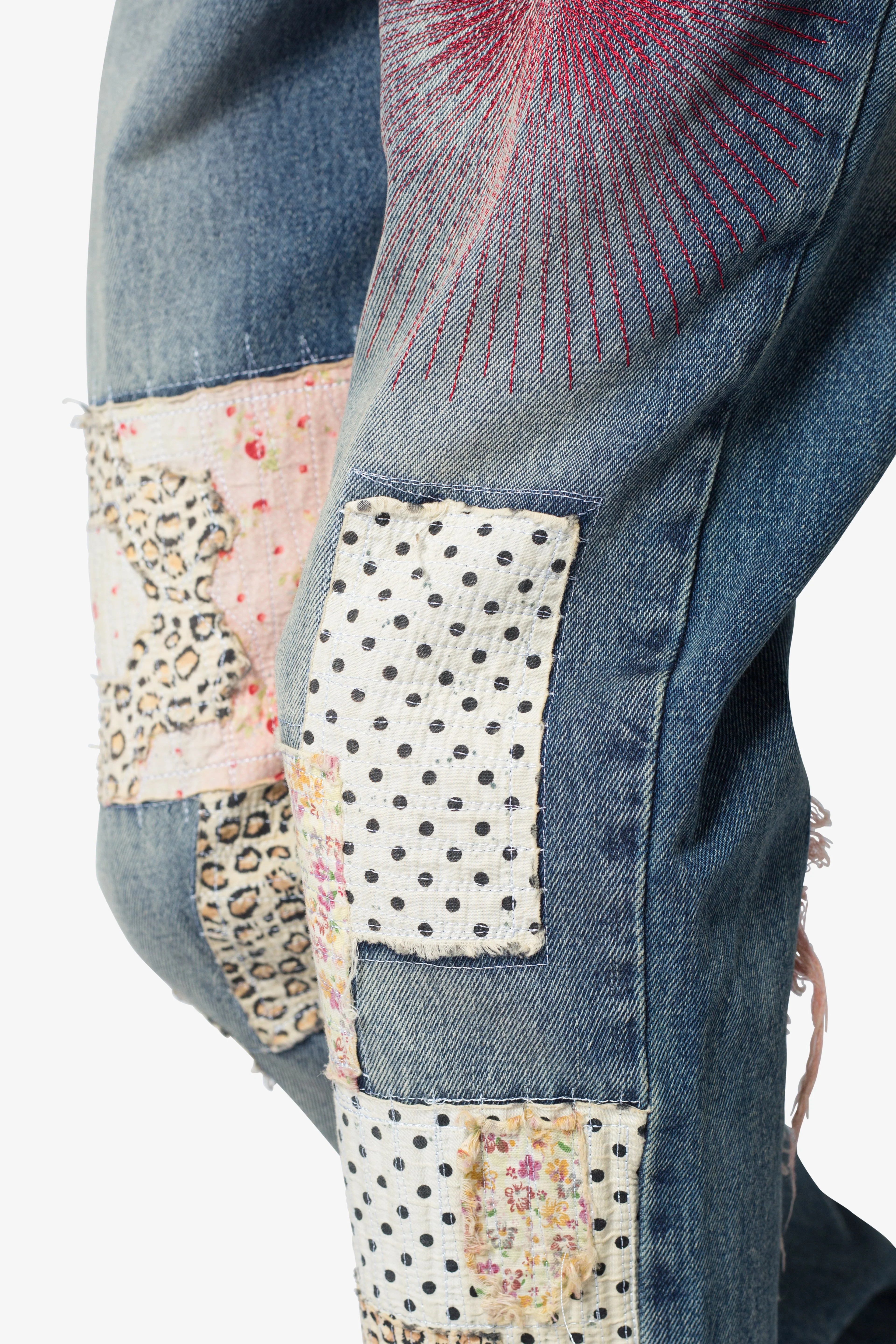 B387 Rugged Flare Denim - Multi - Image 8