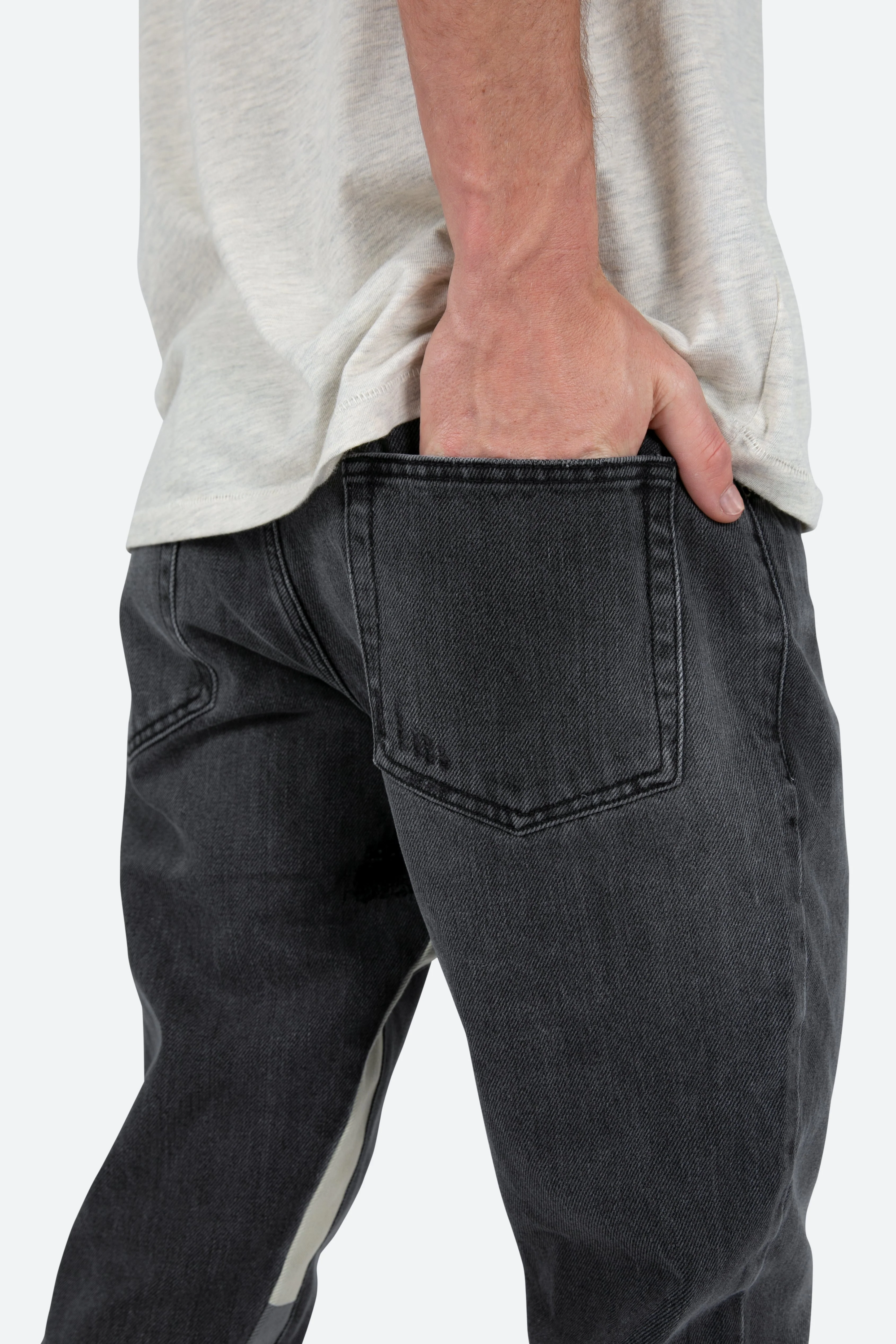 B476 Flare Denim - Black - Image 8