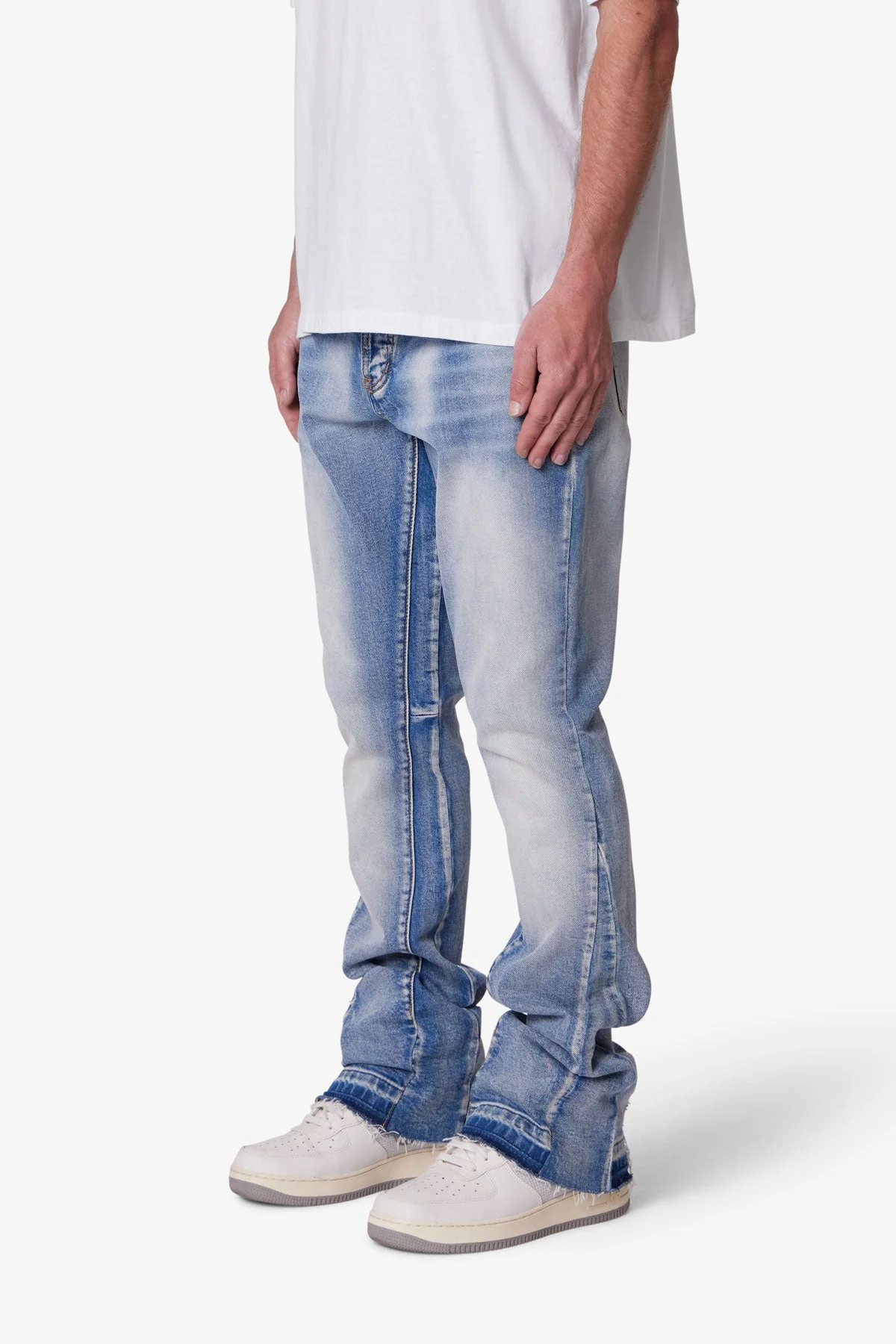 B484 Flare Denim - Blue - Image 3
