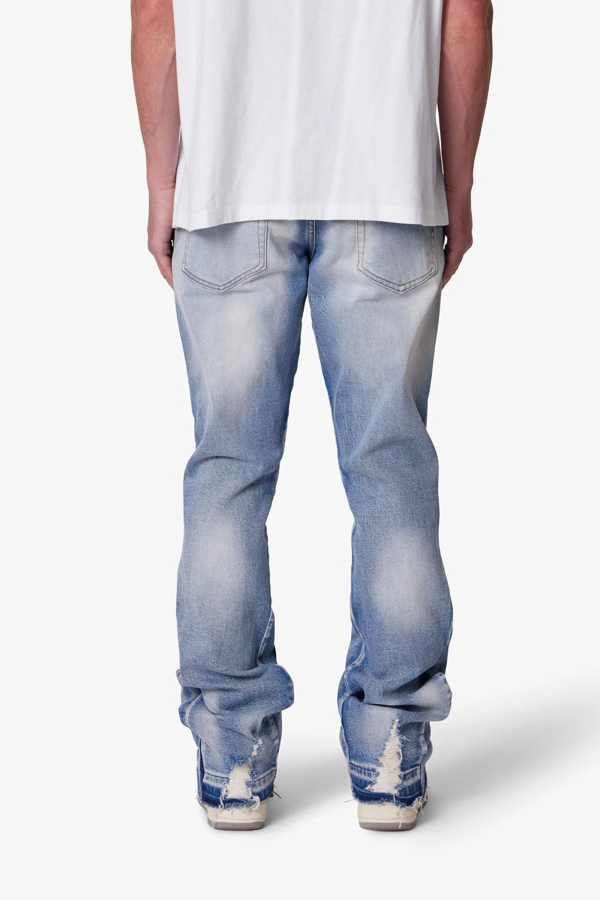 B484 Flare Denim - Blue - Image 5