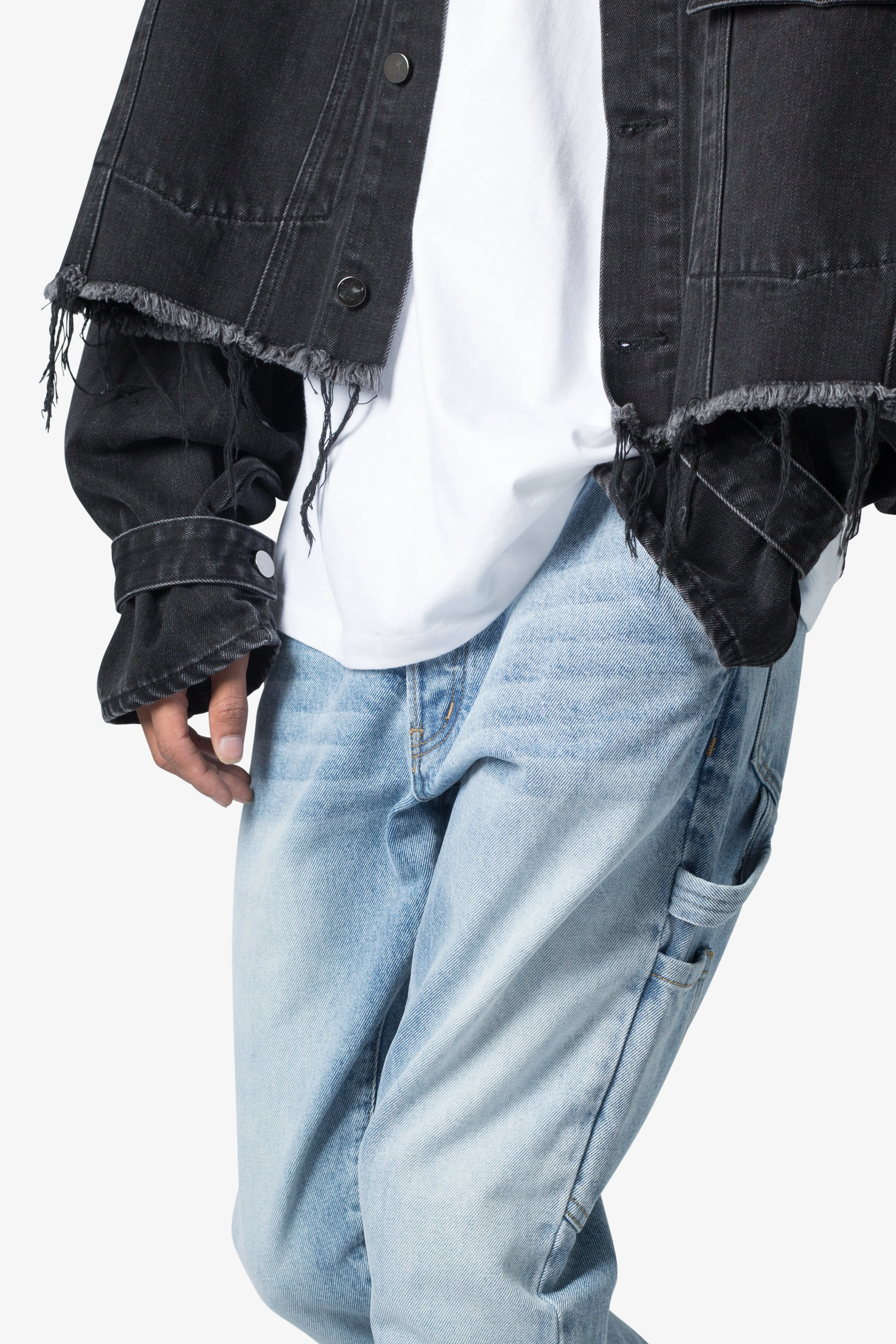 B531 Carpenter Flare Denim - Blue - Image 7
