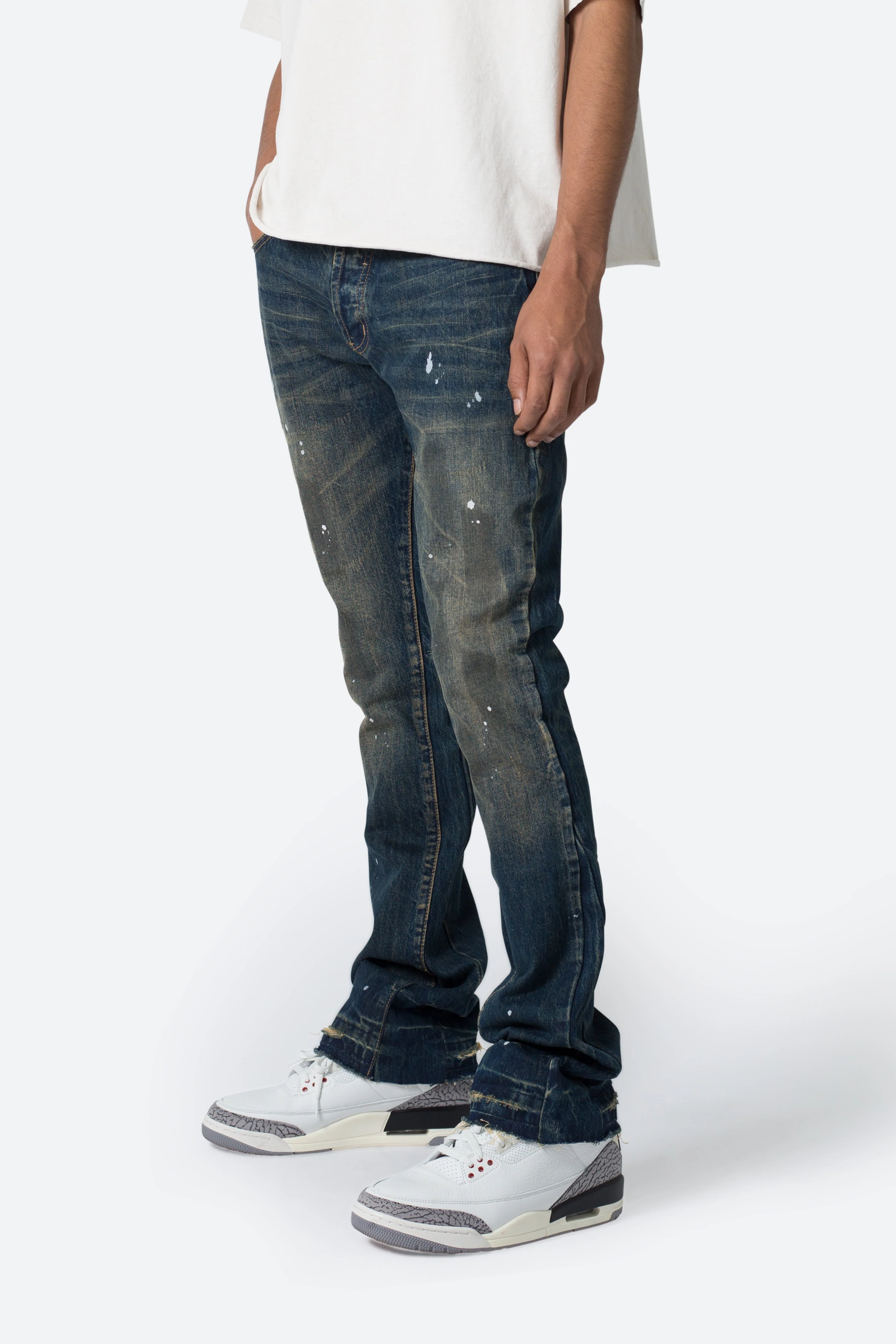B614 Flare Denim - Blue - Image 6