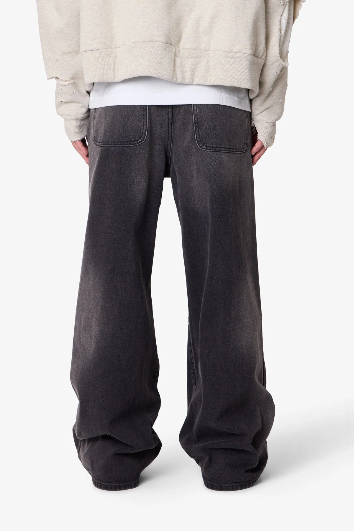 Baggy Washed Rave Denim - Vintage Black - Image 5