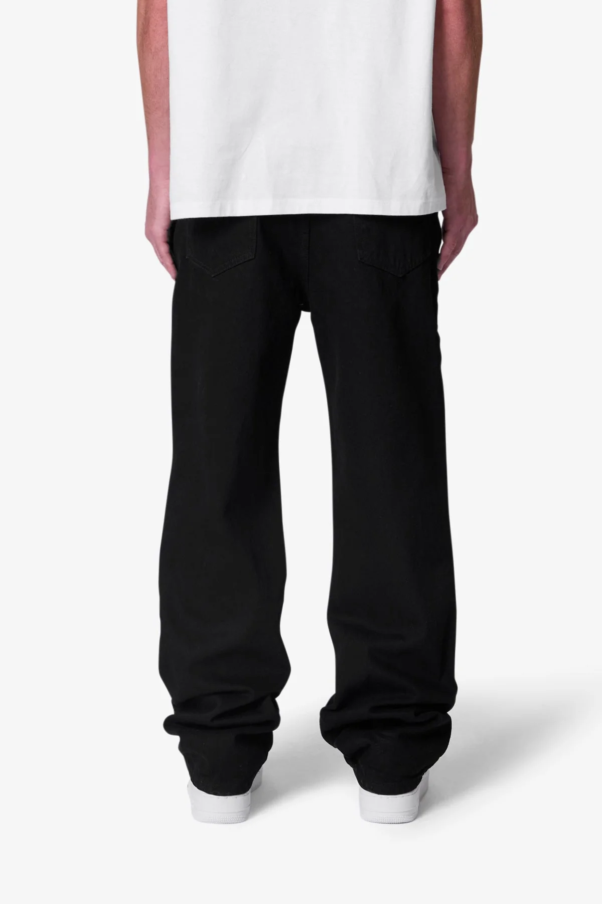 Raw Baggy Denim - Rinsed Black - Image 5