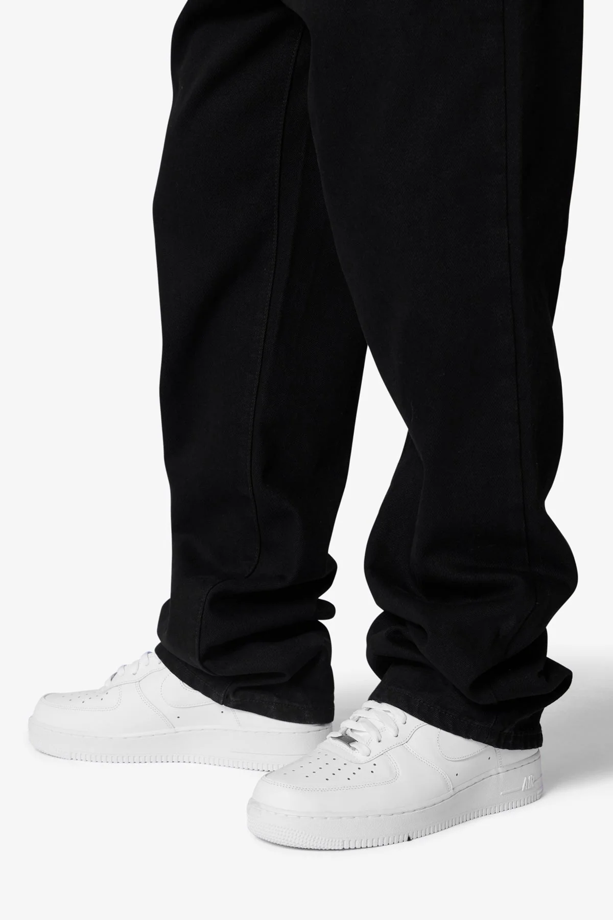 Raw Baggy Denim - Rinsed Black - Image 7