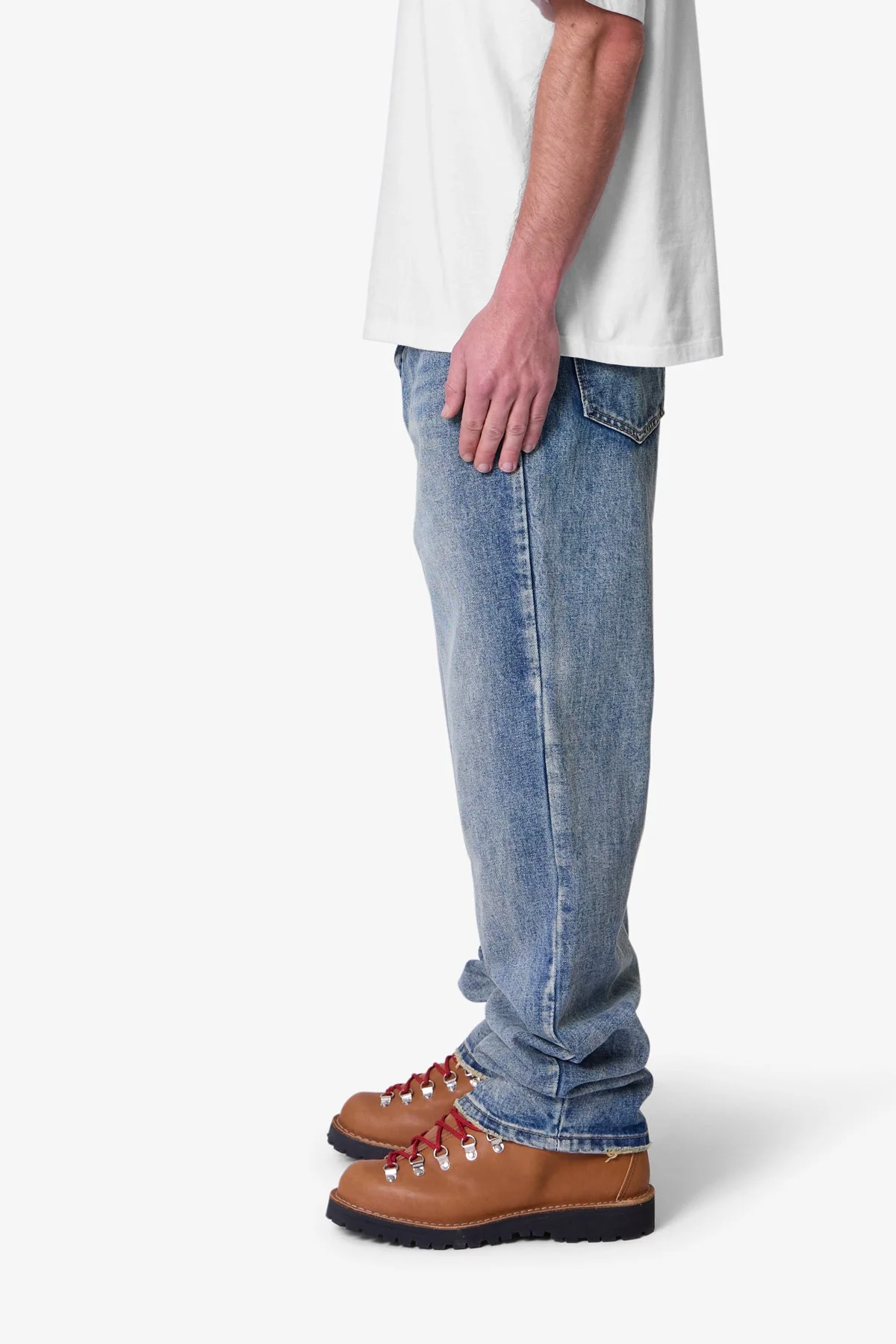 Baggy Denim - Medium Blue - Image 4