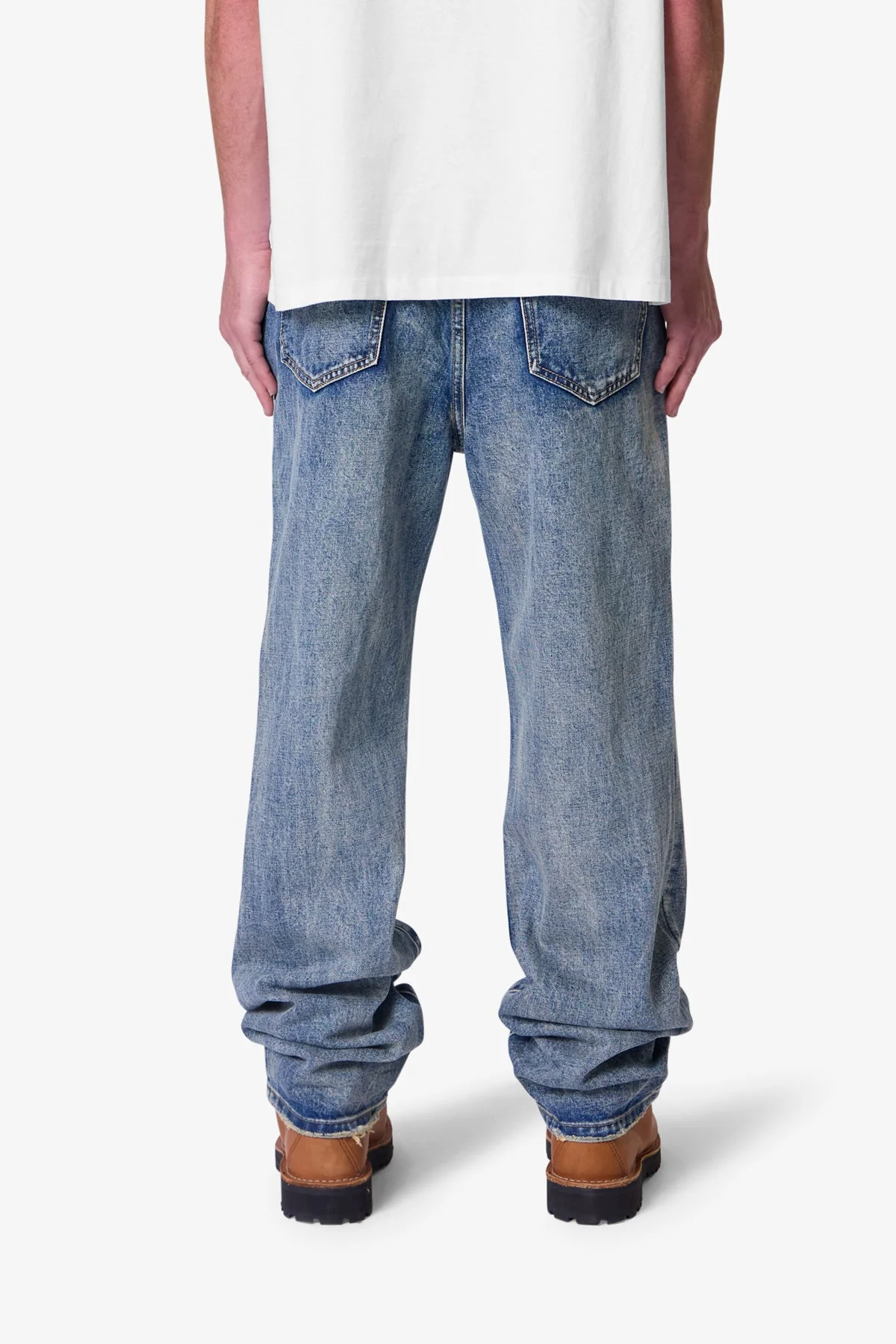 Baggy Denim - Medium Blue - Image 5