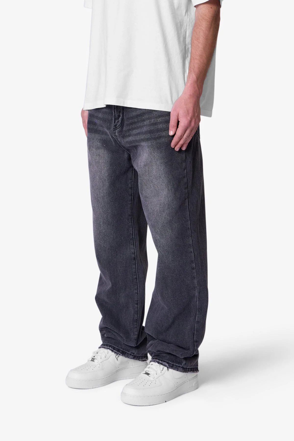 Baggy Denim - Washed Black - Image 3