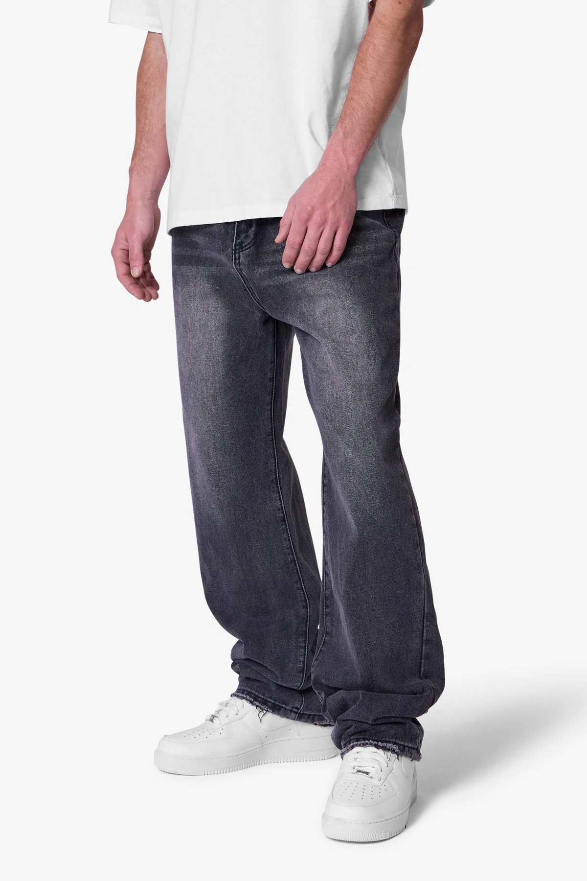 Baggy Denim - Washed Black - Image 6