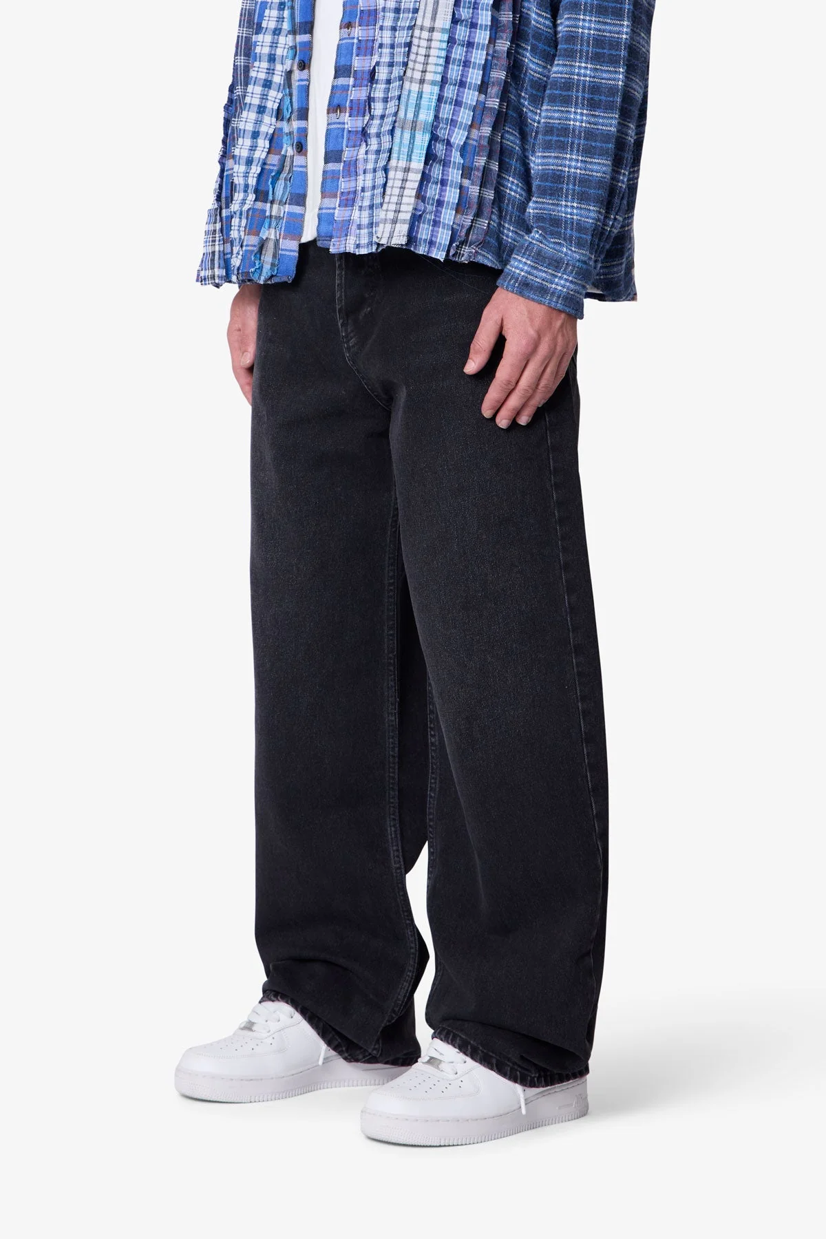 Baggy Denim - Stone Wash Black - Image 3