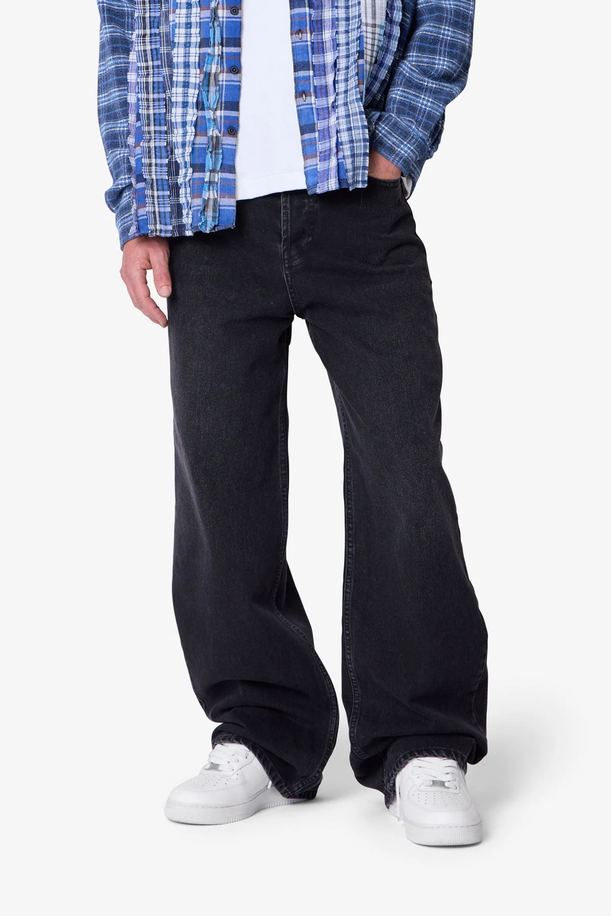 Baggy Denim - Stone Wash Black - Image 6