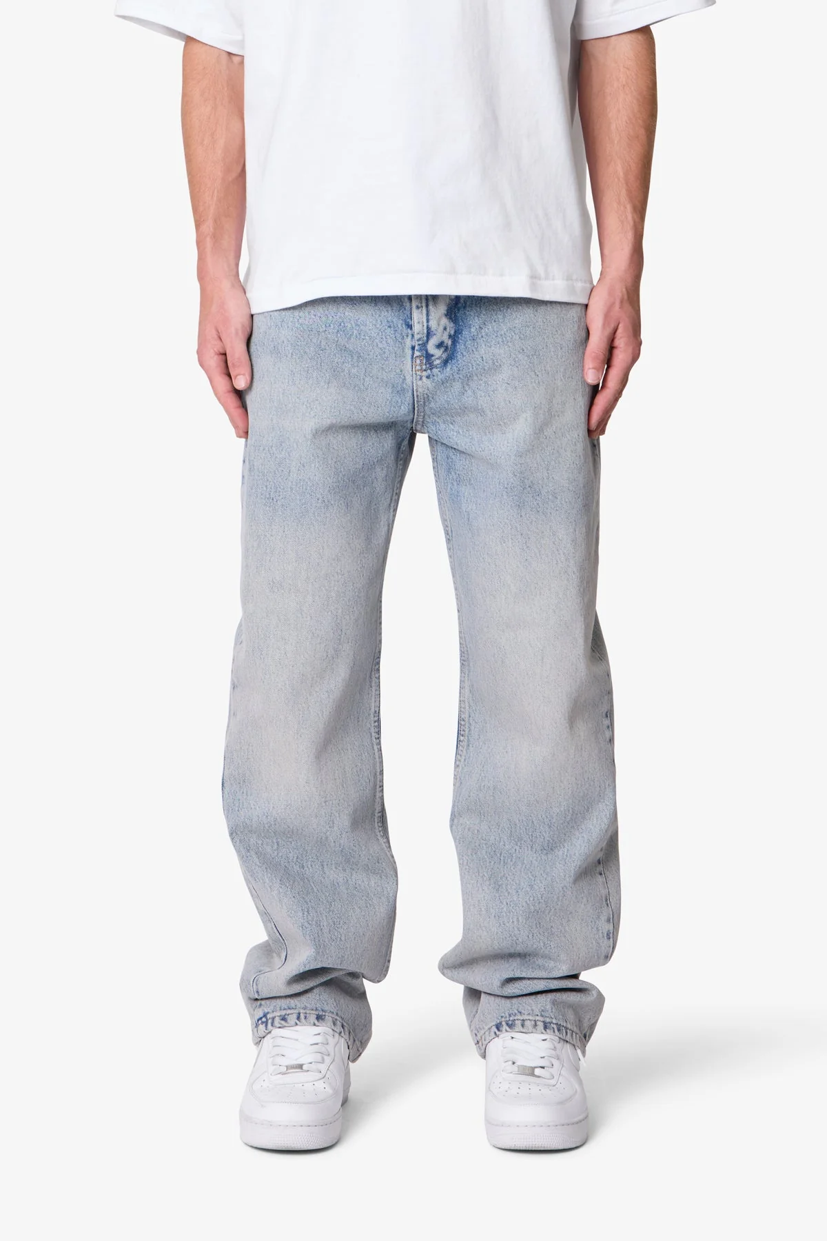 Baggy Denim - Light Sand Washed Blue - Image 2