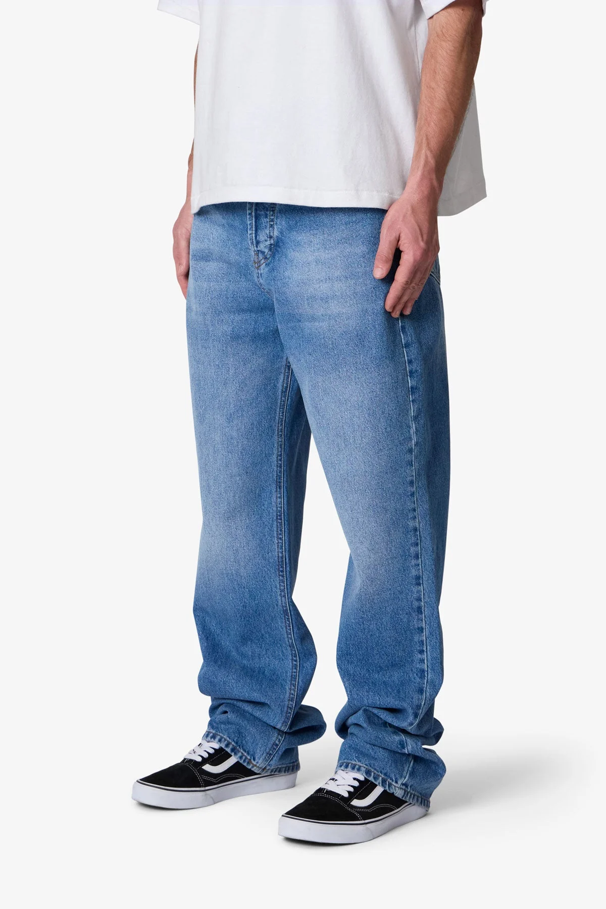 Baggy Denim - Washed Blue - Image 3