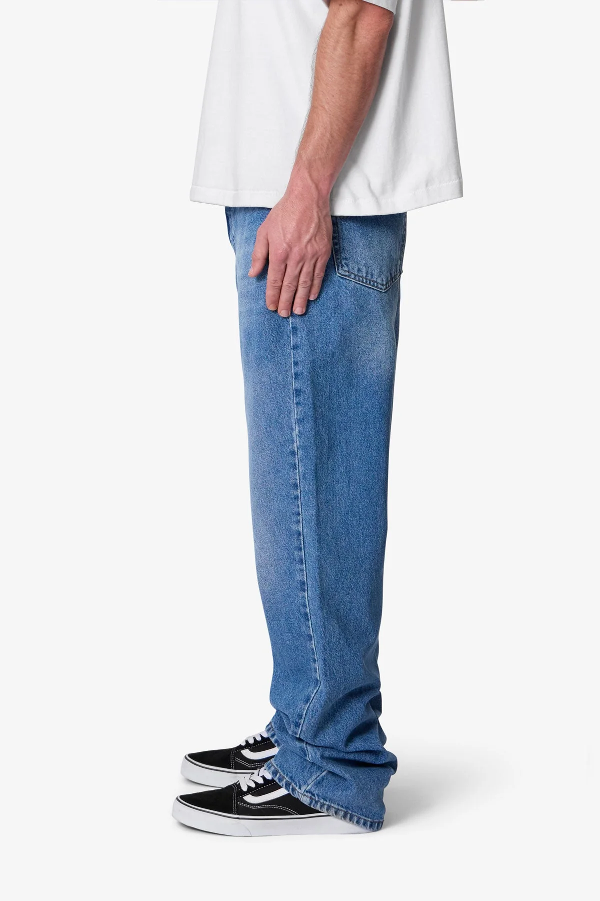 Baggy Denim - Washed Blue - Image 4