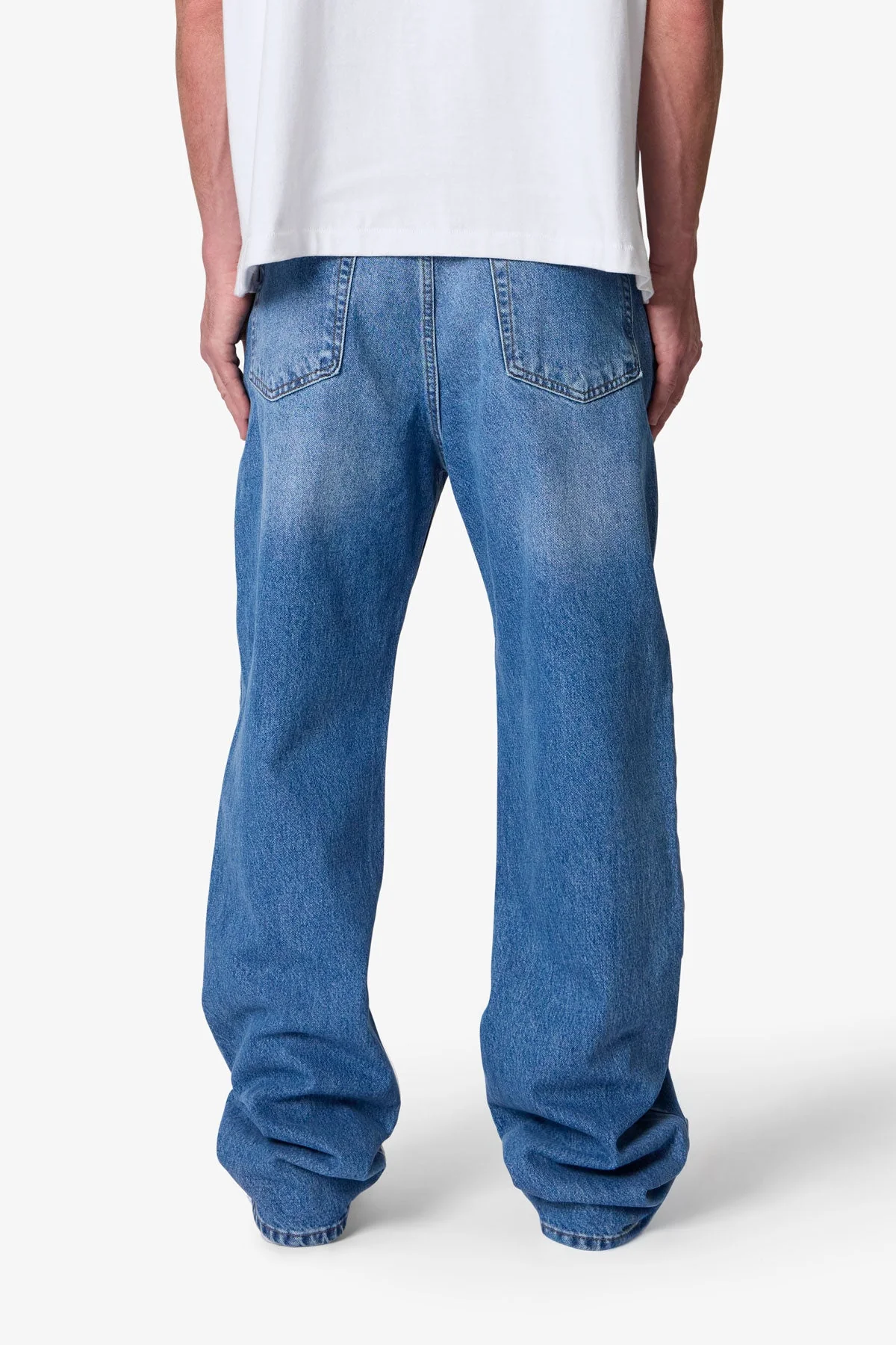 Baggy Denim - Washed Blue - Image 5