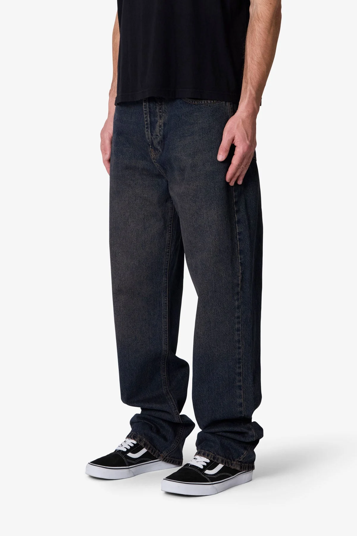 Baggy Denim - Washed Brown - Image 3
