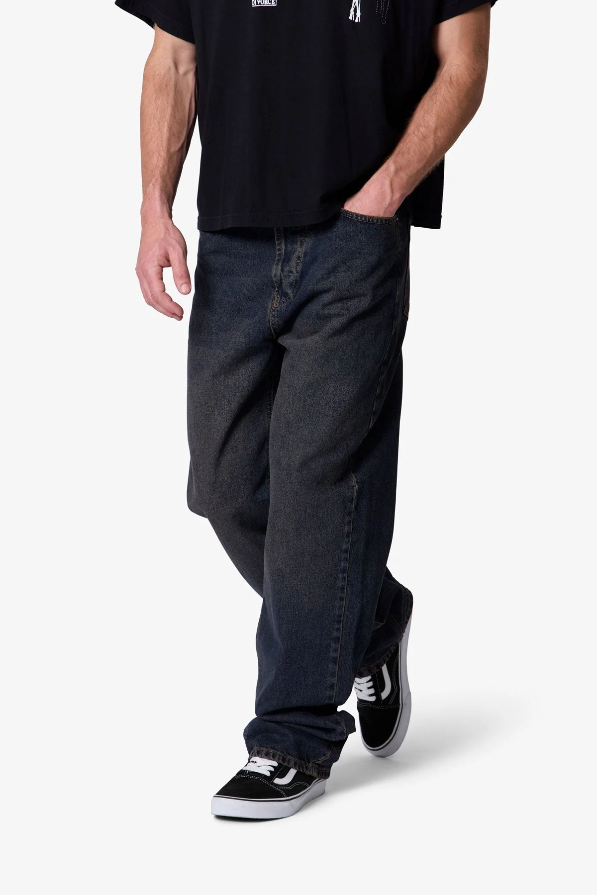 Baggy Denim - Washed Brown - Image 6