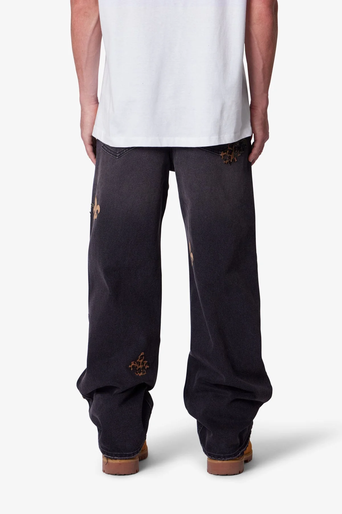 Ultra Baggy Fleur Denim - Black - Image 5
