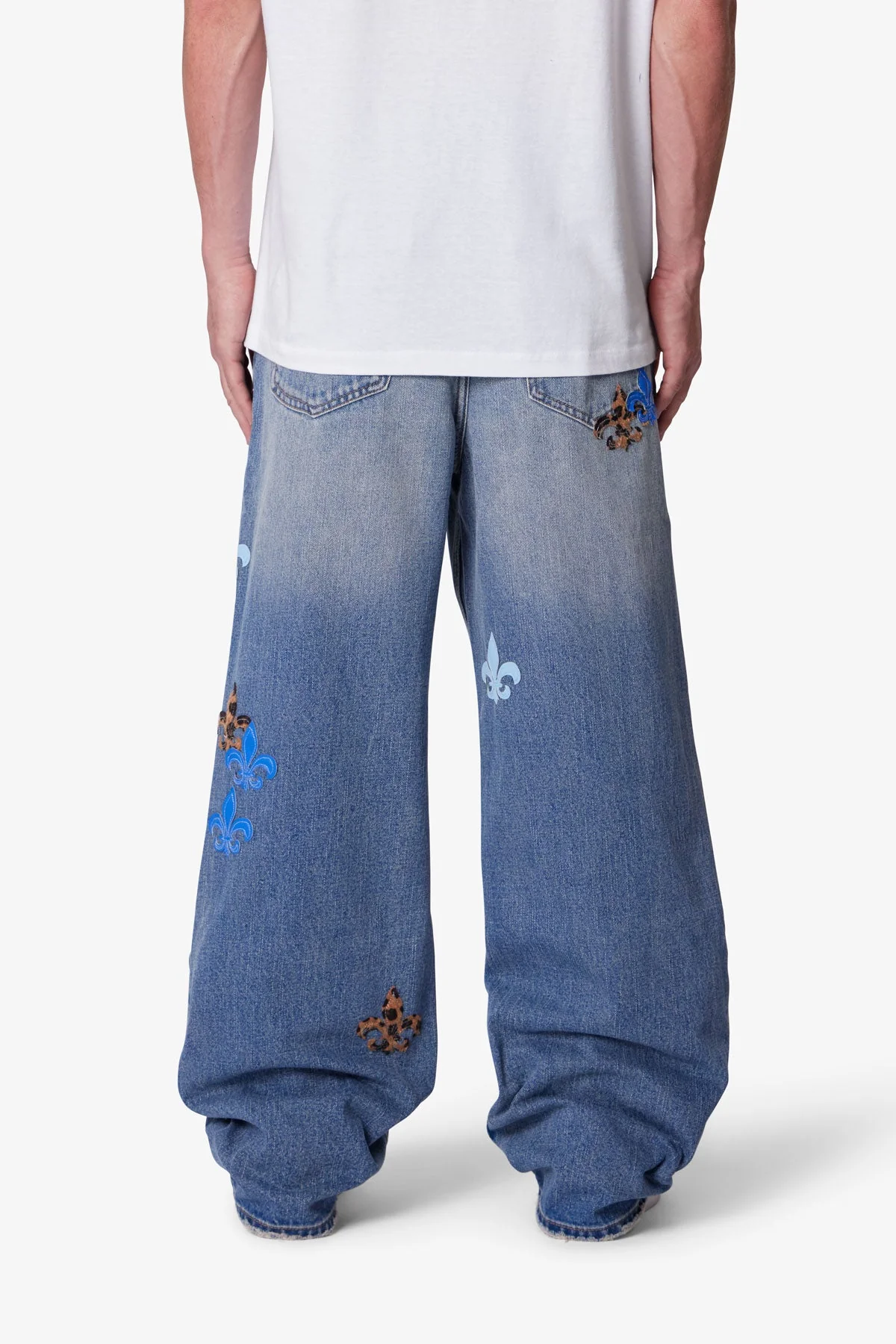 Ultra Baggy Fleur Denim - Blue - Image 5