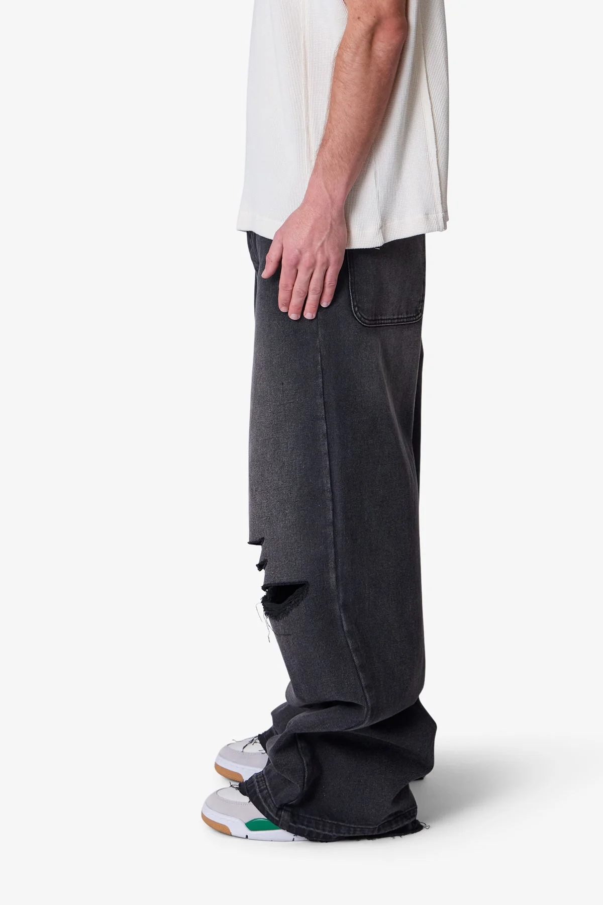 Baggy Rave Denim - Vintage Black - Image 4