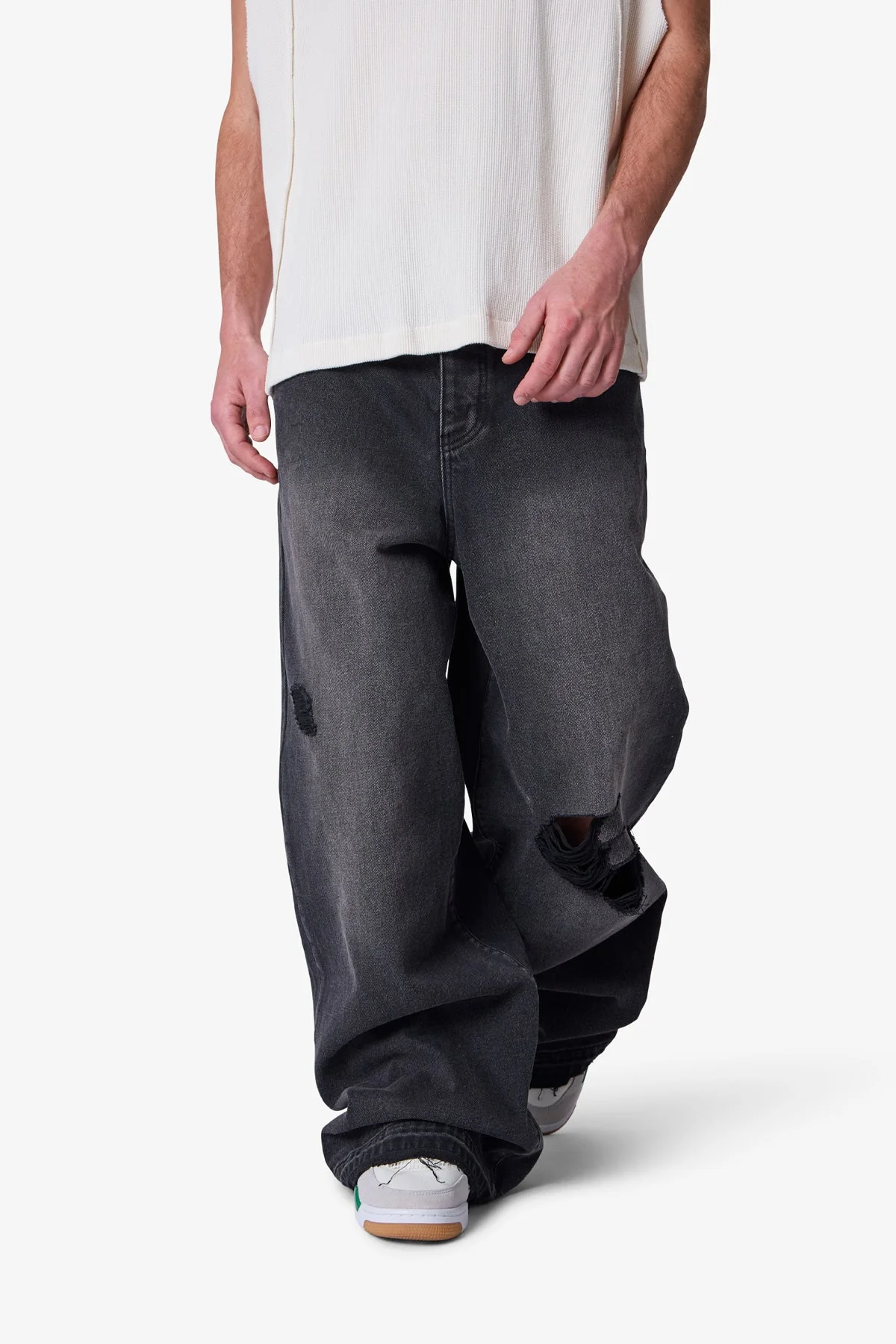 Baggy Rave Denim - Vintage Black - Image 6