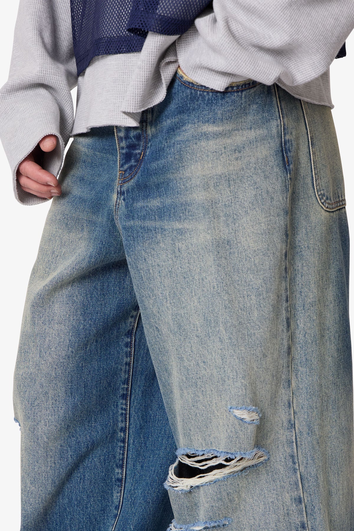 Baggy Rave Denim - Blue - Image 7