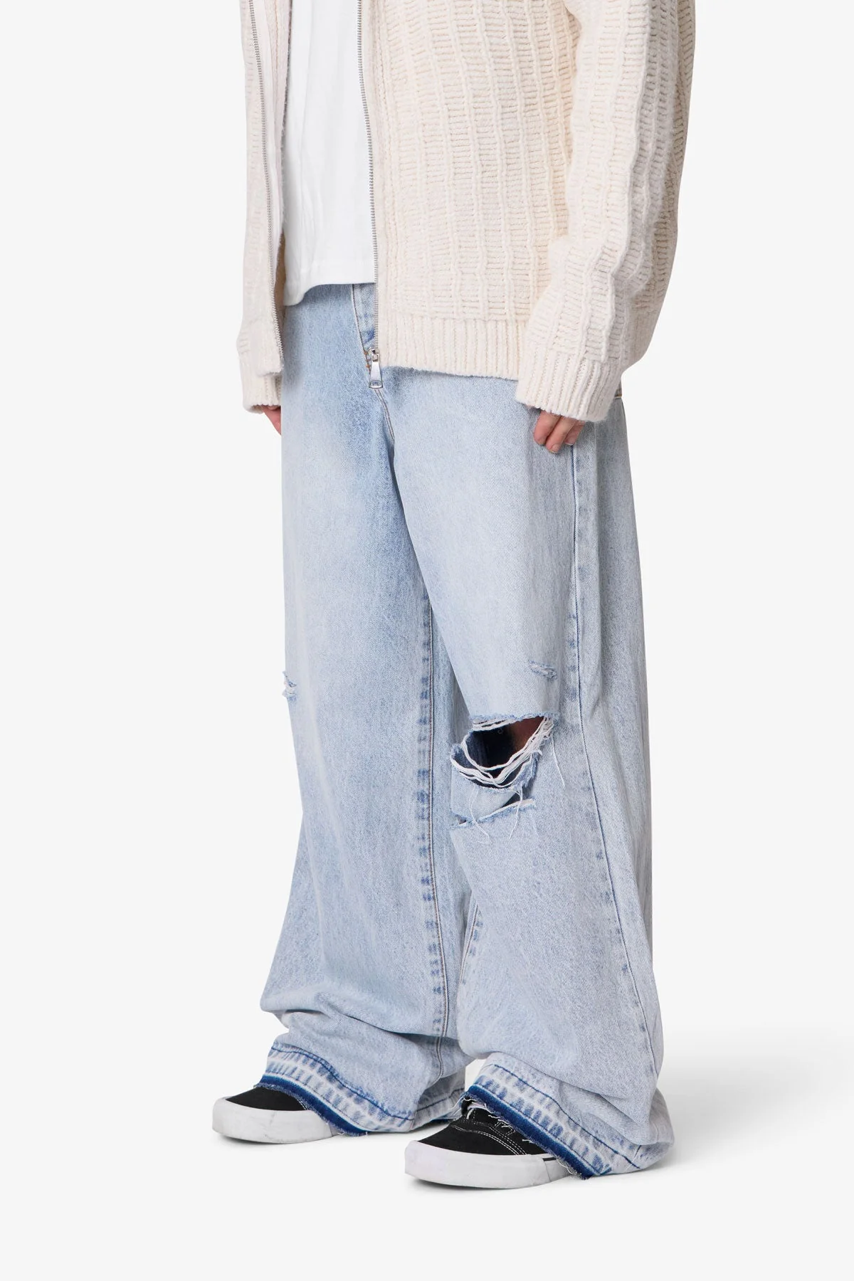Baggy Rave Denim - Light Blue - Image 3