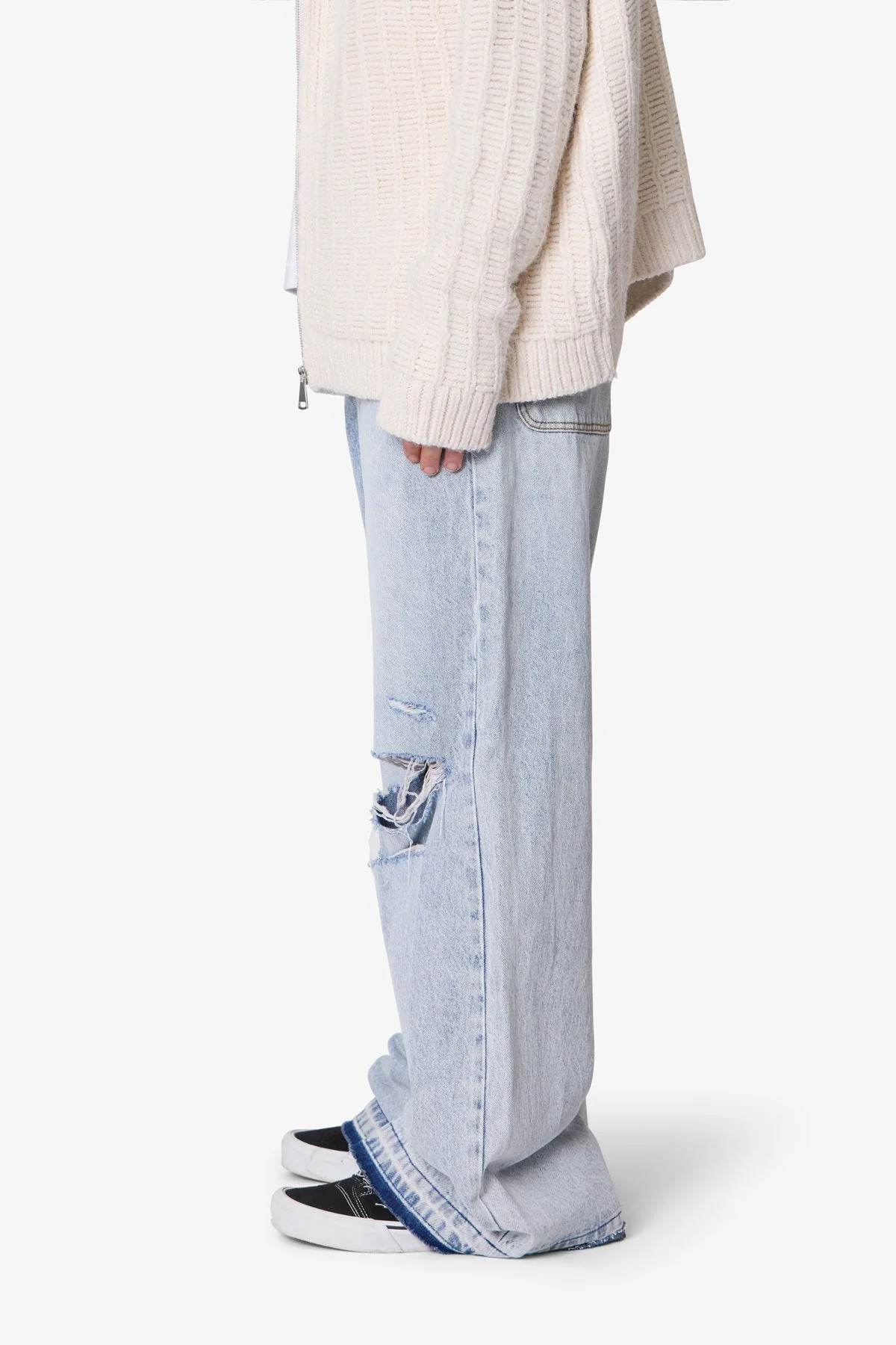 Baggy Rave Denim - Light Blue - Image 4