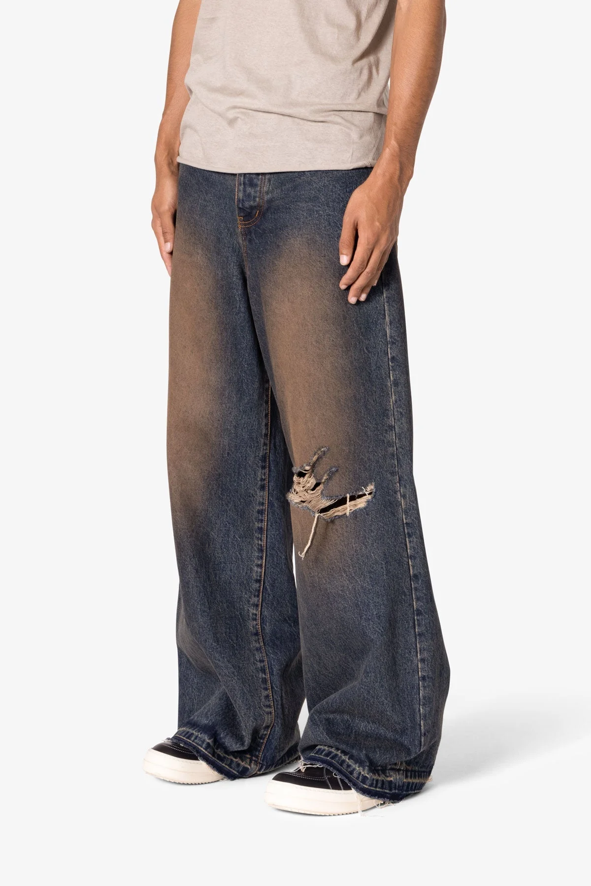 Baggy Rave Denim - Rust - Image 3
