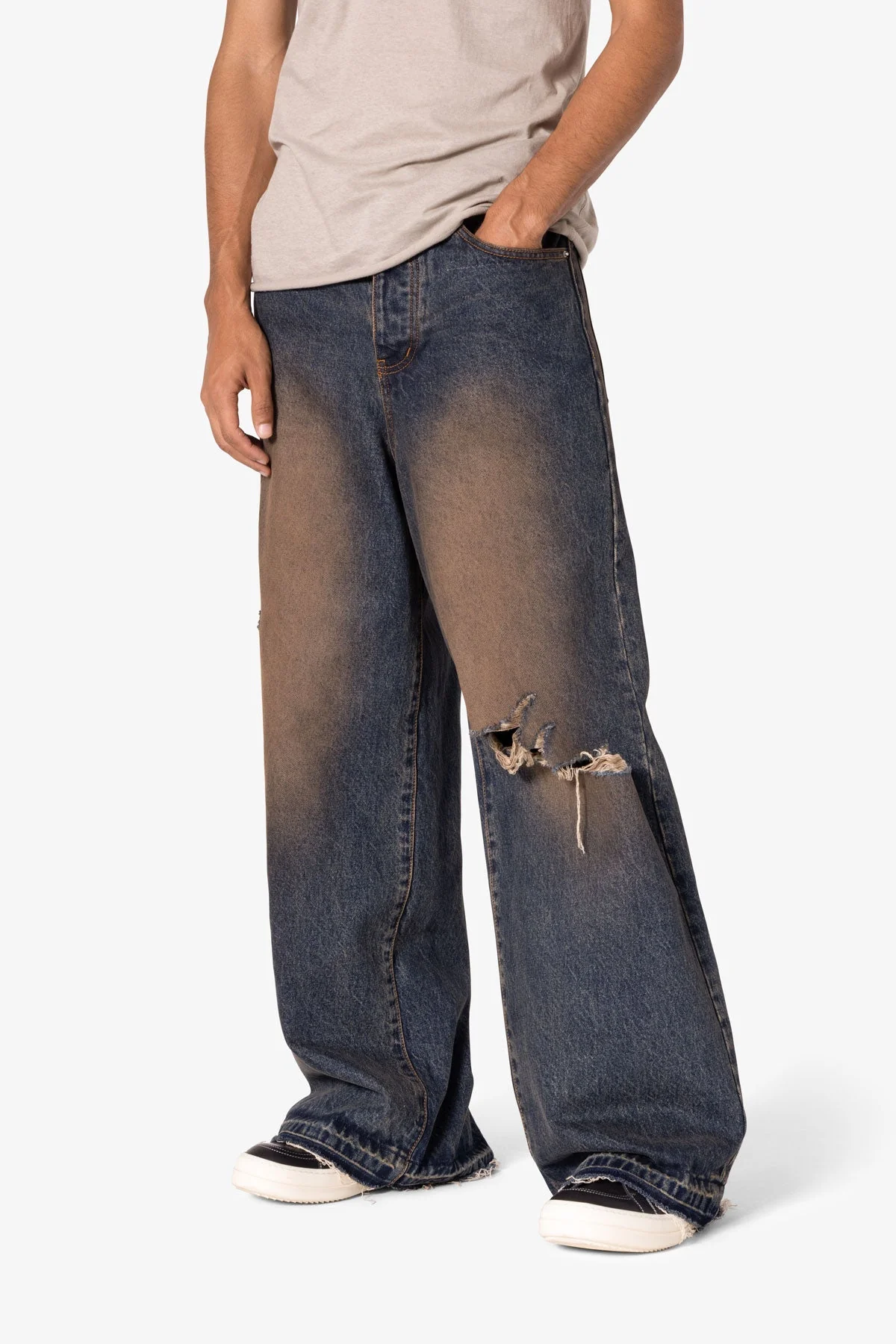 Baggy Rave Denim - Rust - Image 5