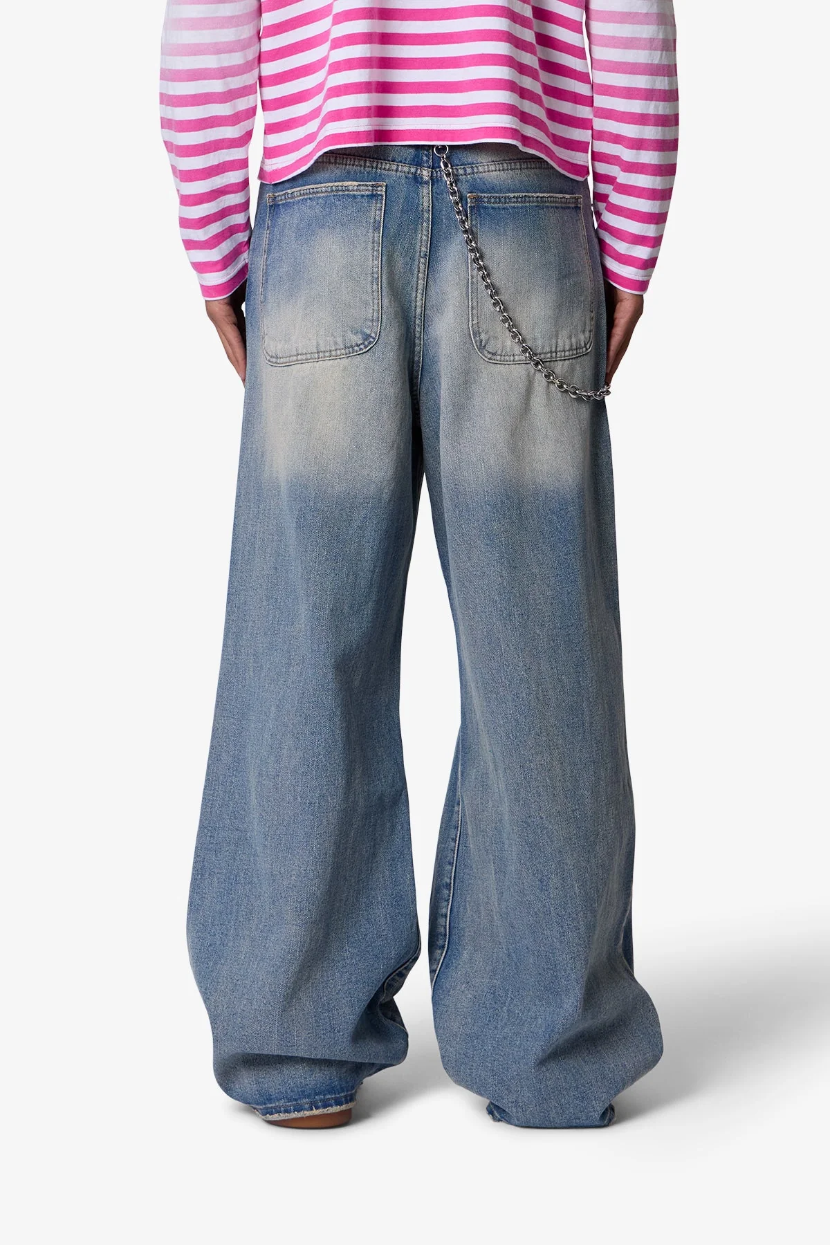 Blowout Rave Denim - Vintage Blue - Image 5
