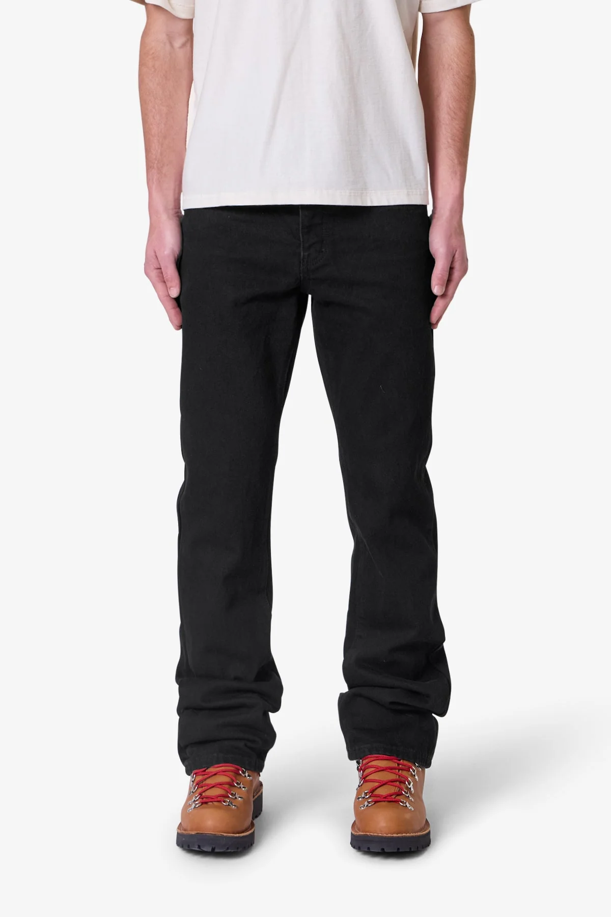 Raw Bootcut Denim - Rinsed Black - Image 2