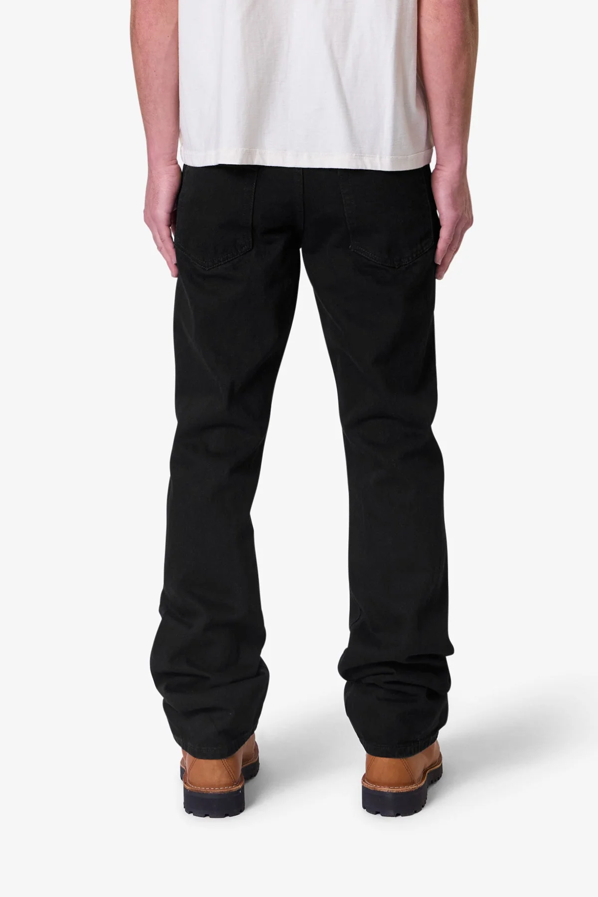 Raw Bootcut Denim - Rinsed Black - Image 5