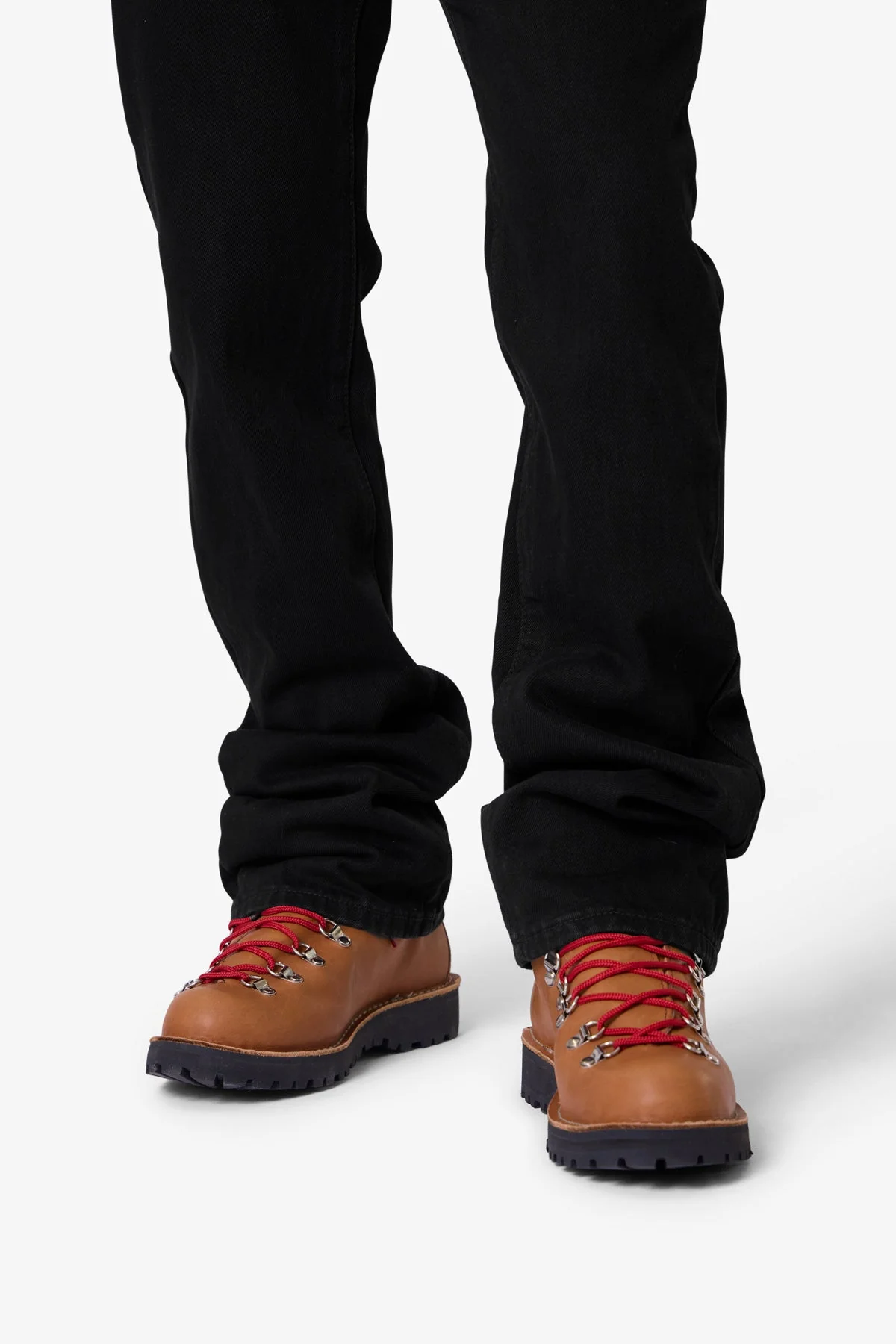 Raw Bootcut Denim - Rinsed Black - Image 7