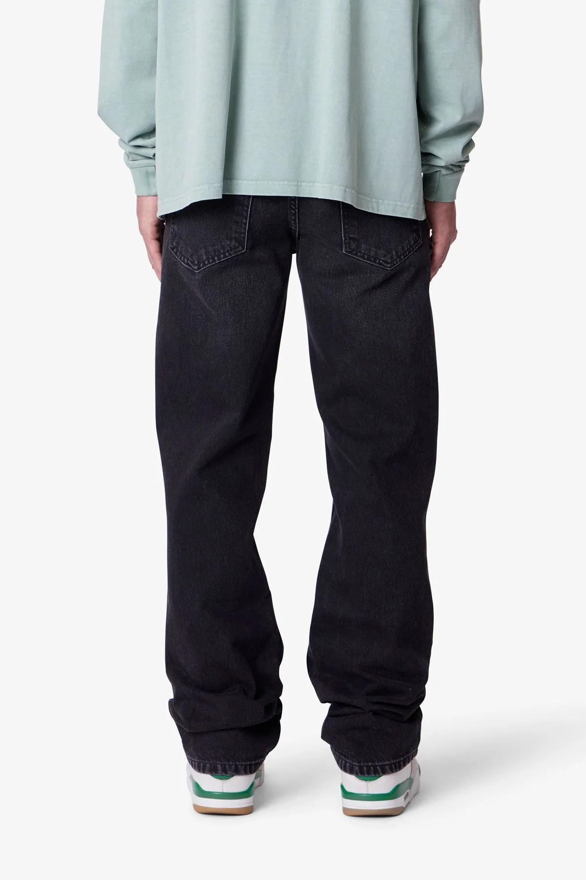 Bootcut Denim - Stone Wash Black - Image 5