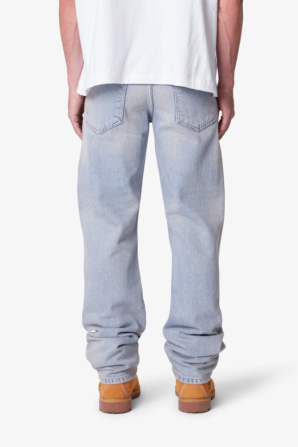 Bootcut Denim - Light Sand Washed Blue - Image 5