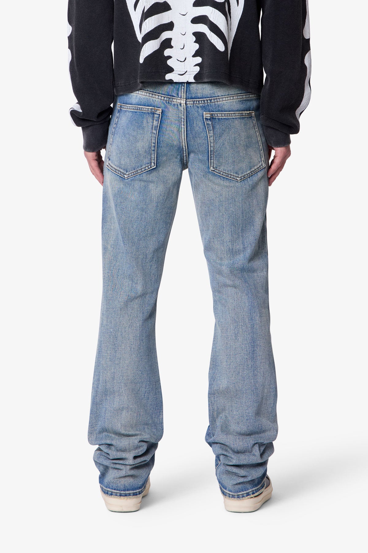Bootcut Denim - Medium Blue - Image 5