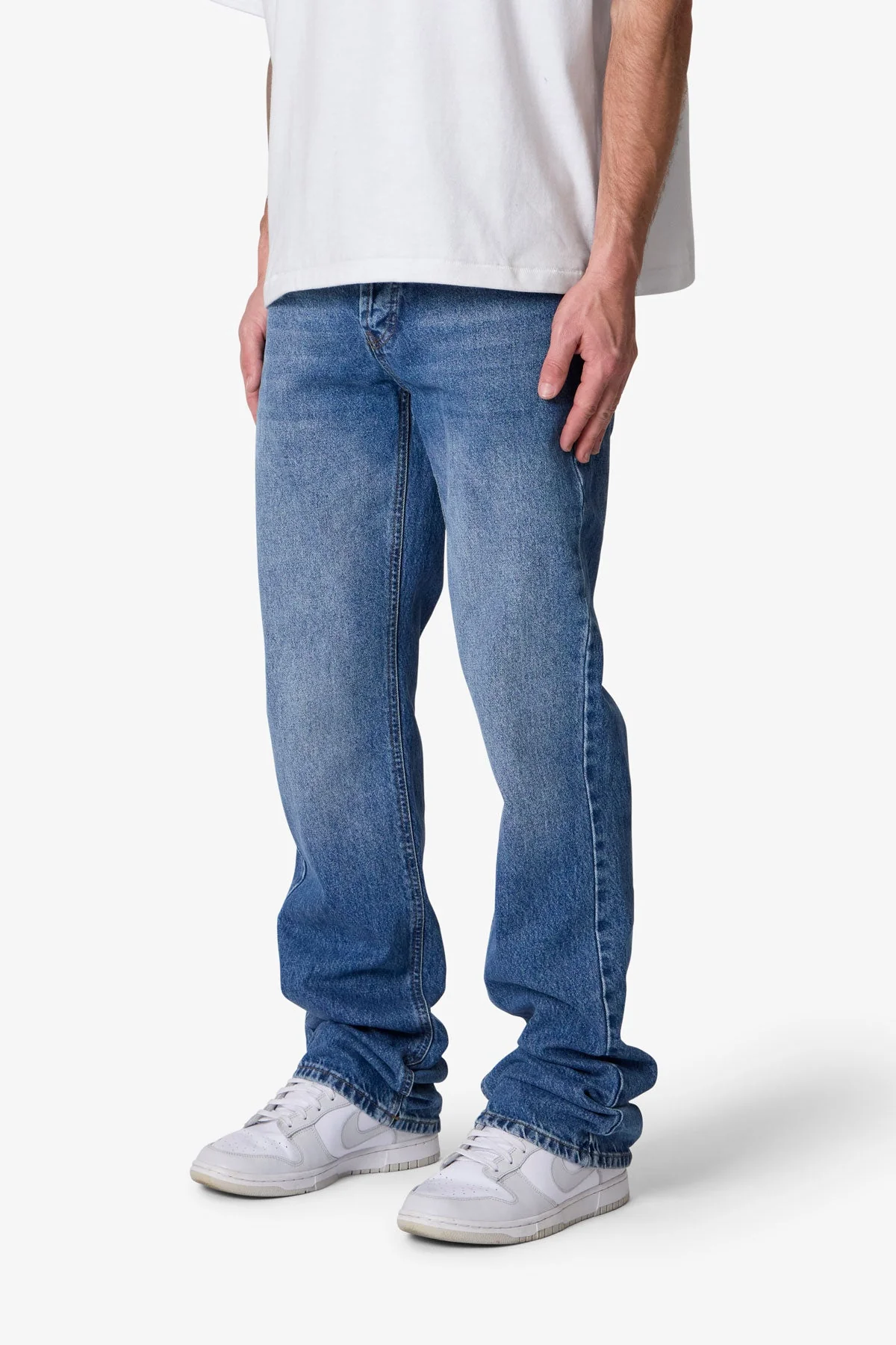 Bootcut Denim - Washed Blue - Image 3