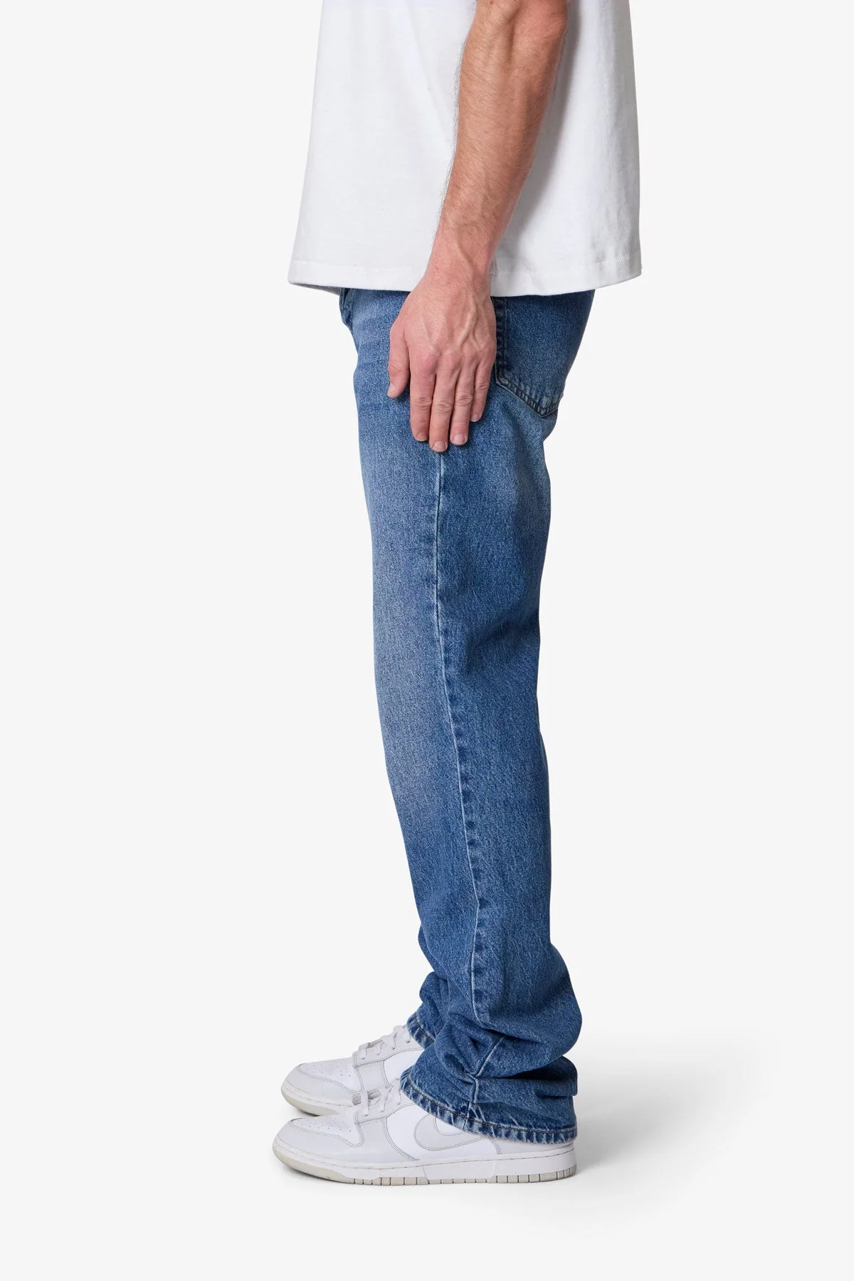 Bootcut Denim - Washed Blue - Image 4