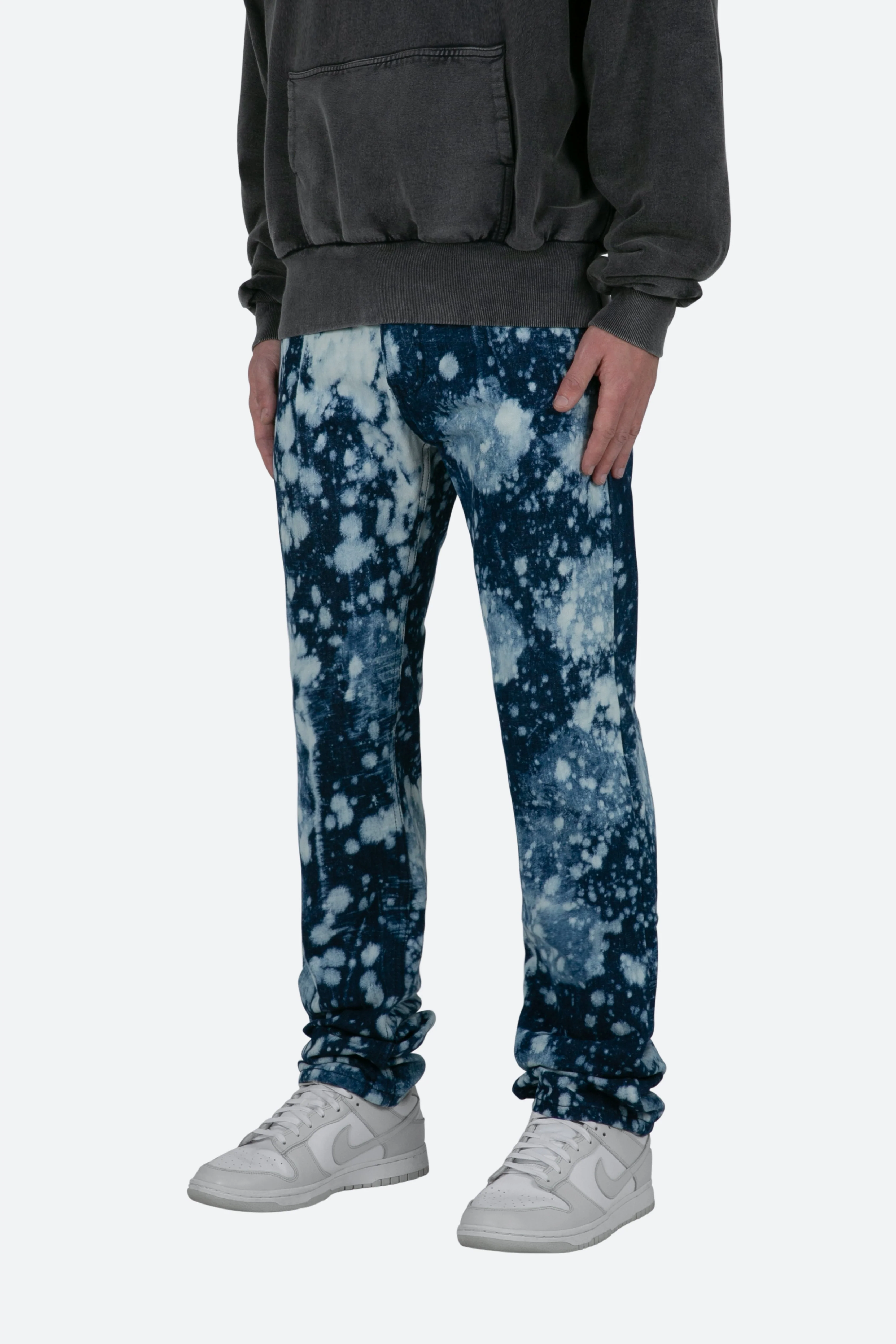 D365 Splash Straight Denim - Blue/White - Image 4