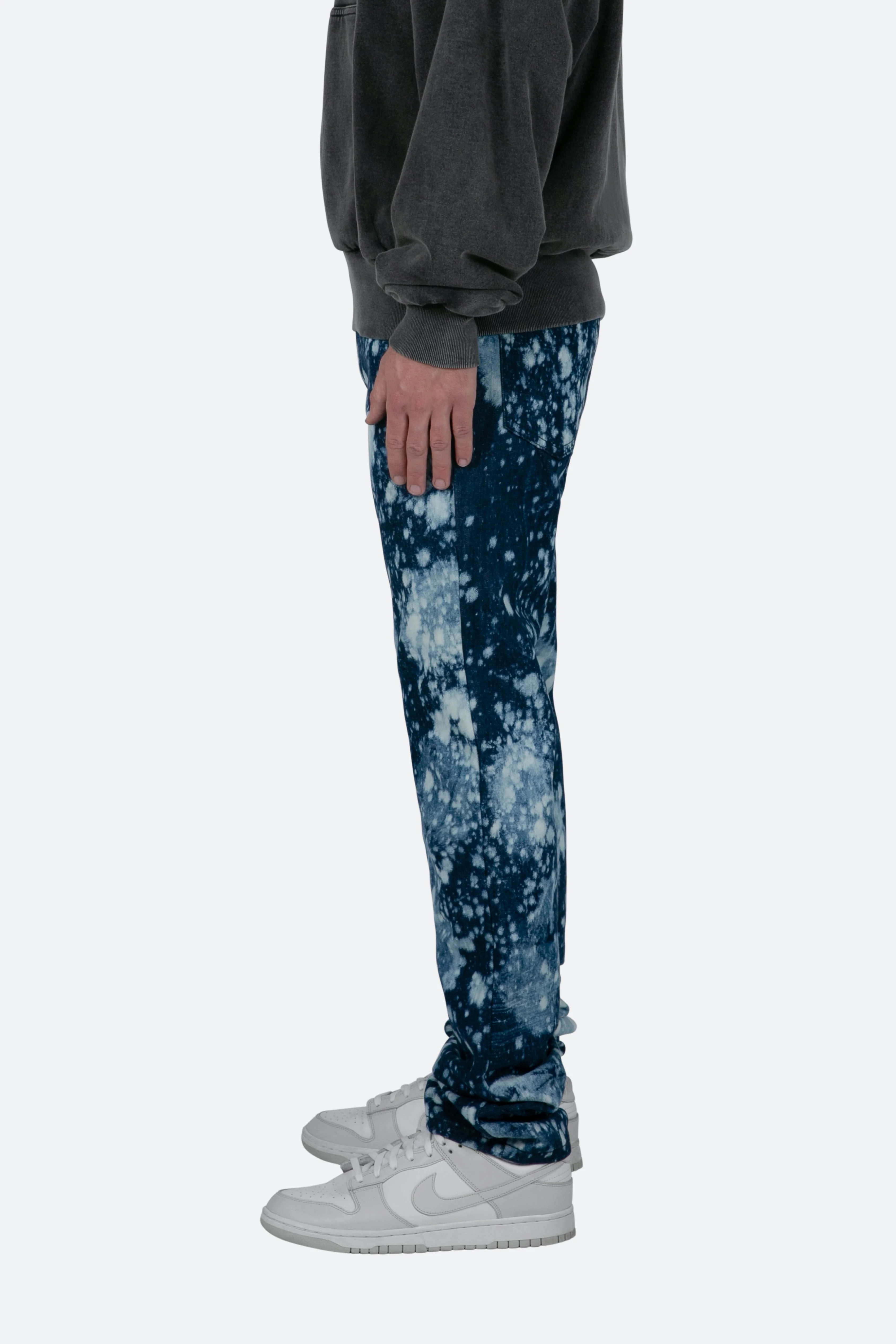 D365 Splash Straight Denim - Blue/White - Image 5
