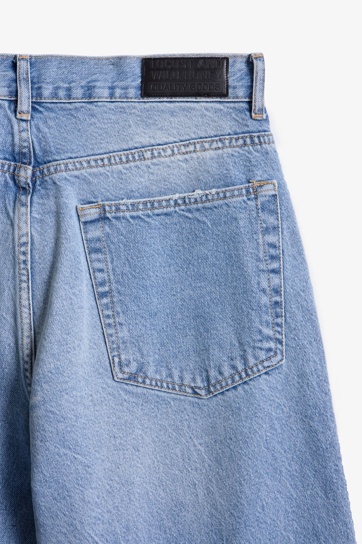 G:04 Relaxed Flare Denim - Light Blue - Image 6