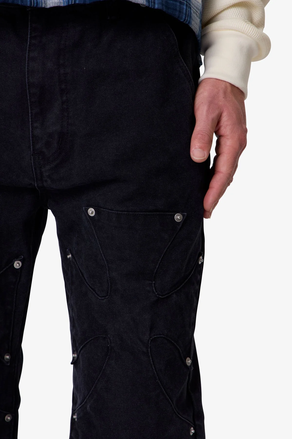 Iron Cross Denim - Black - Image 8