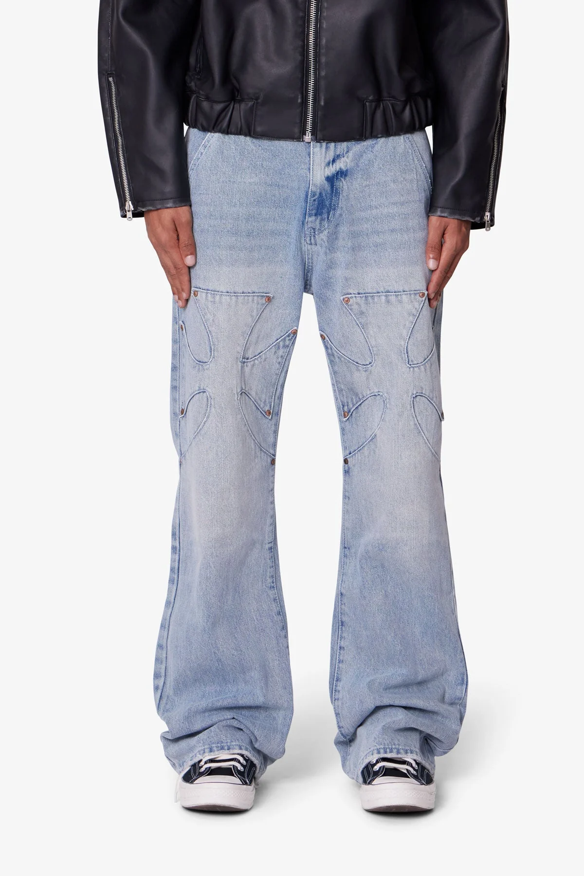 Iron Cross Denim - Blue - Image 2