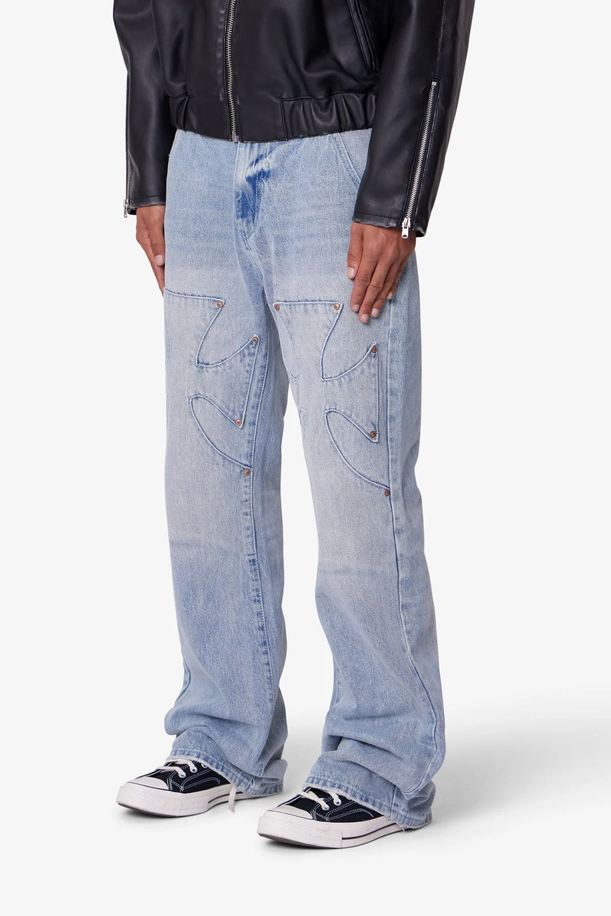 Iron Cross Denim - Blue - Image 3