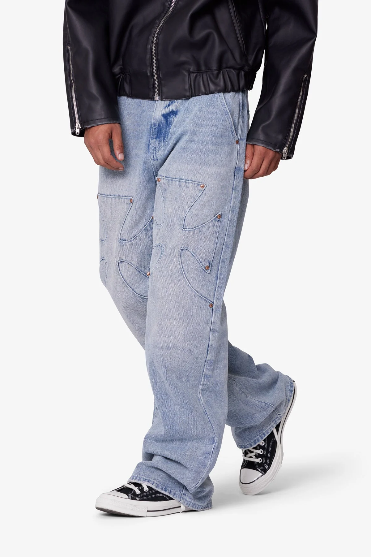 Iron Cross Denim - Blue - Image 6