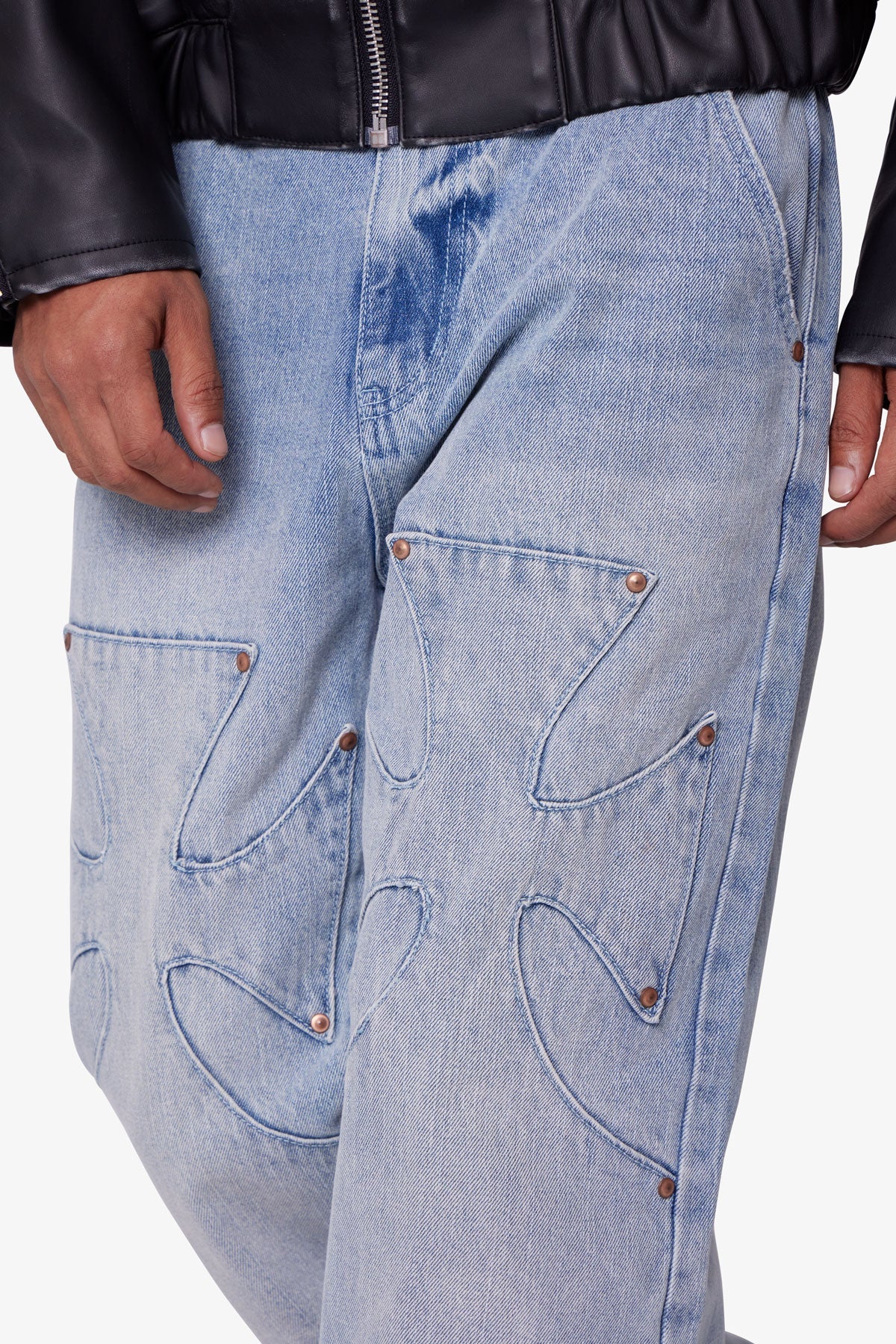 Iron Cross Denim - Blue - Image 7