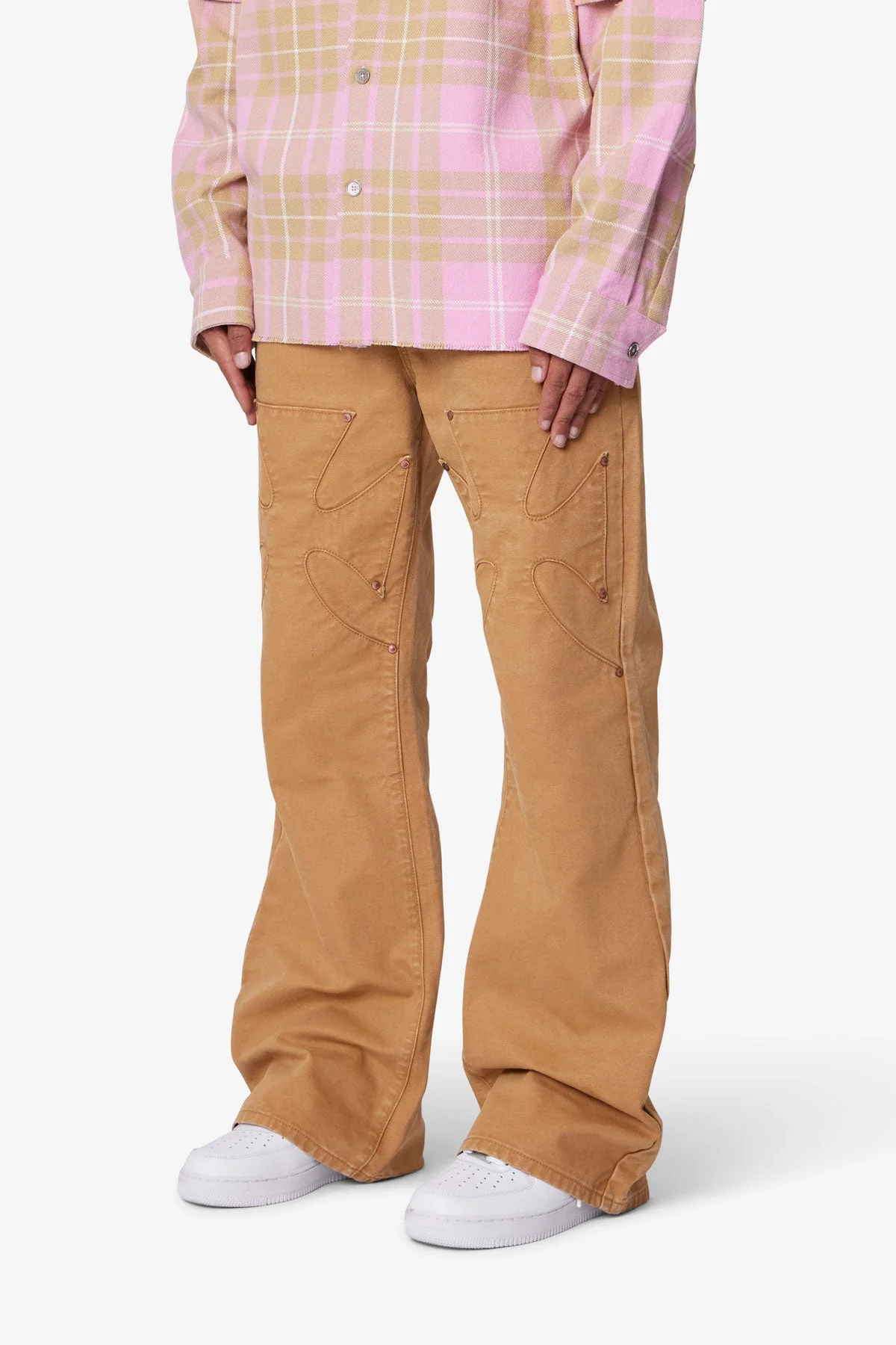 Iron Cross Denim - Tan - Image 3