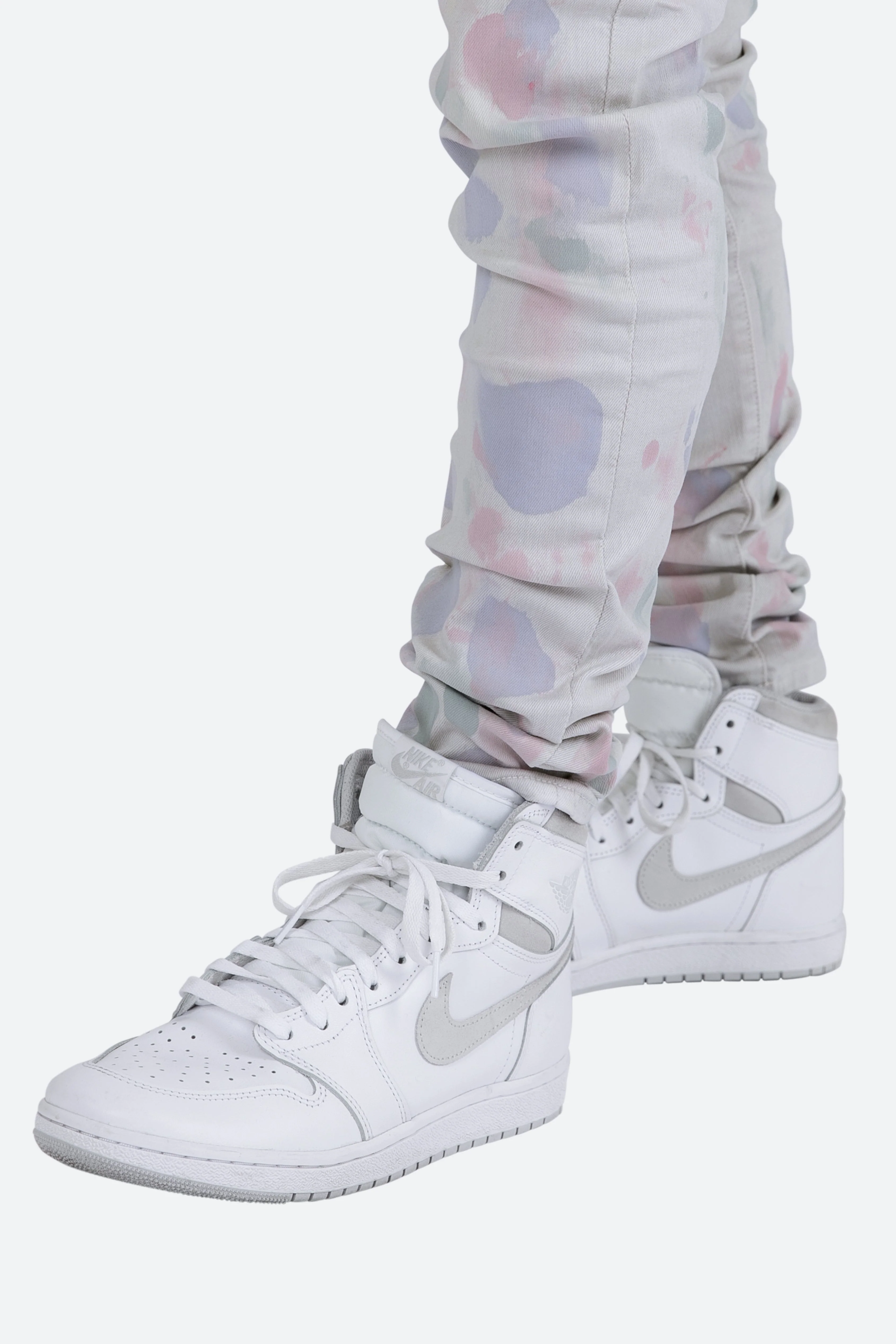 M363 Painted Slim Denim - Off White - Image 8